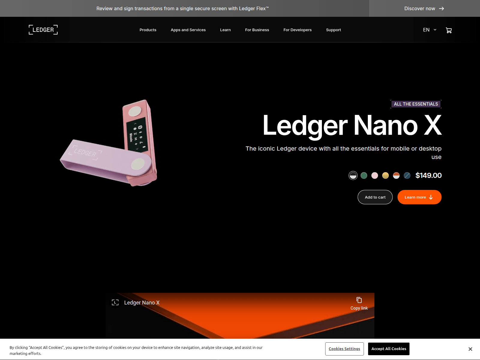 Screenshot of ledger.emillstone.com