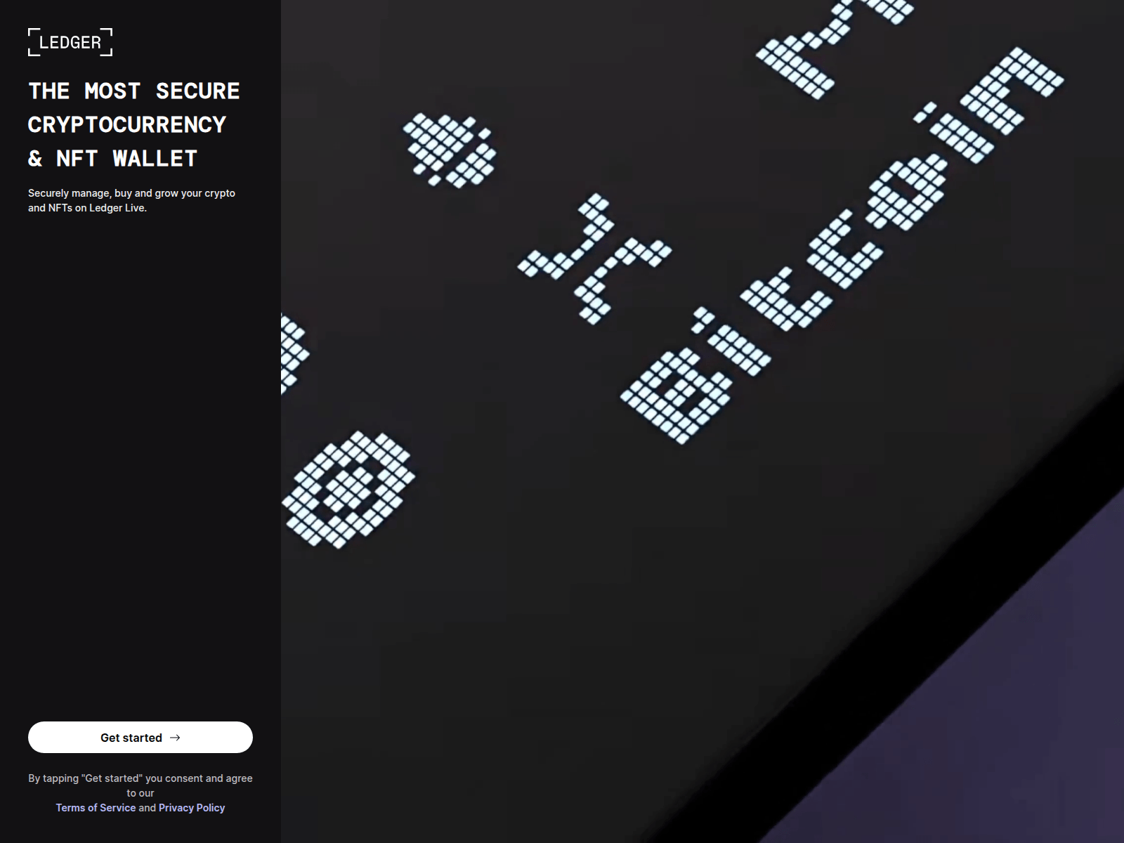 Screenshot of ledger-de.app