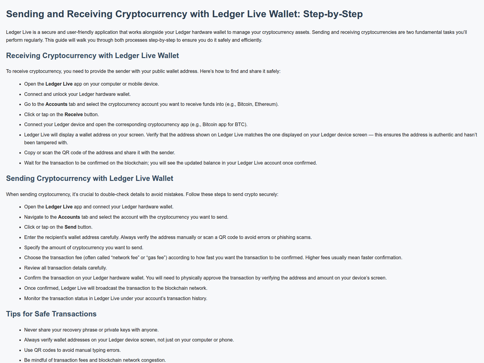 Screenshot of ledger-livew-walt.pages.dev