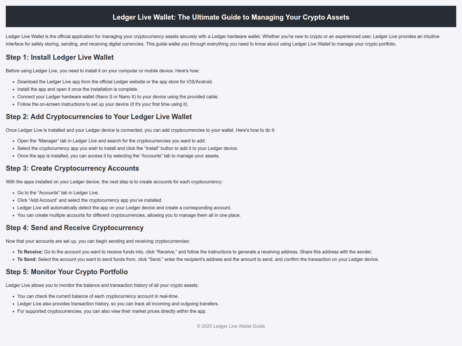 Screenshot of ledger-live-walet.pages.dev