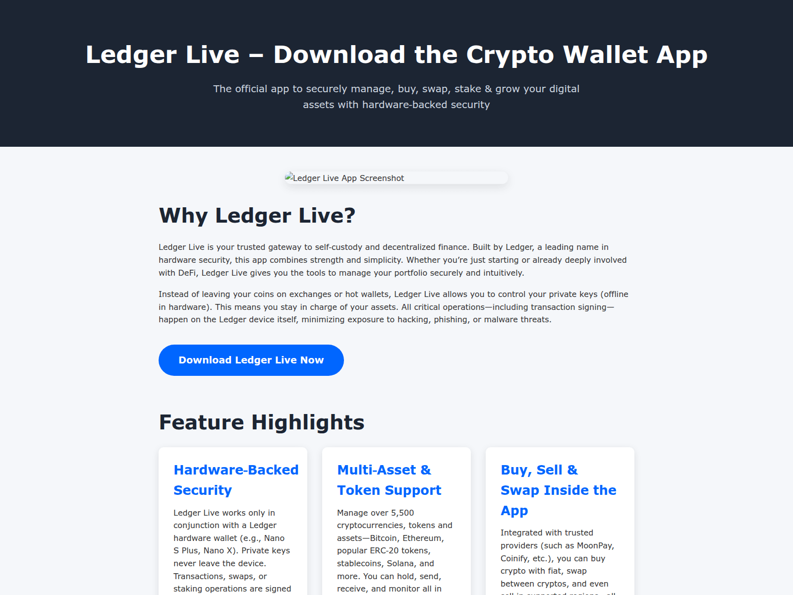 Screenshot of ledger-live-download-ekl.pages.dev