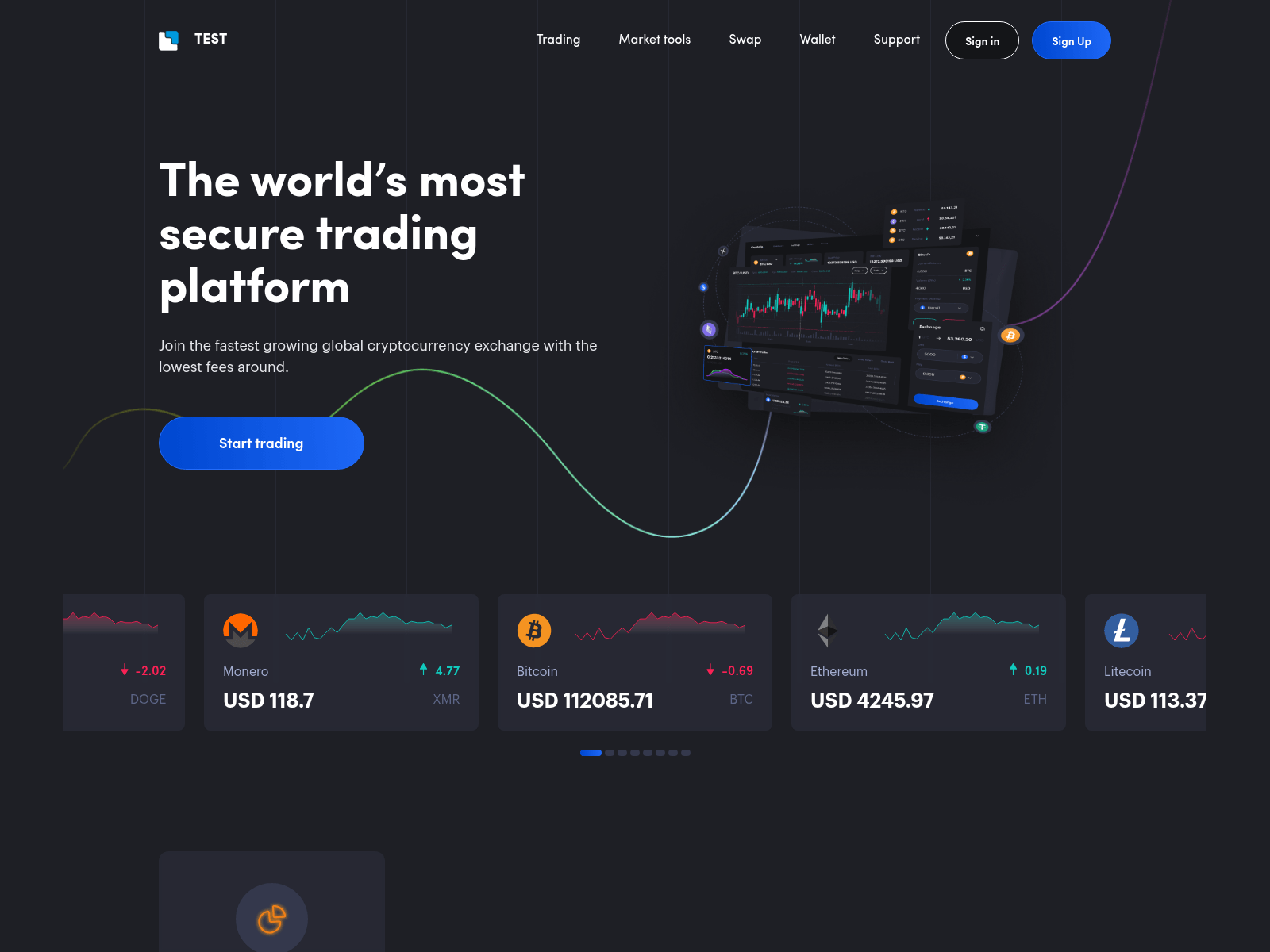 Screenshot of blockchain-payments.com