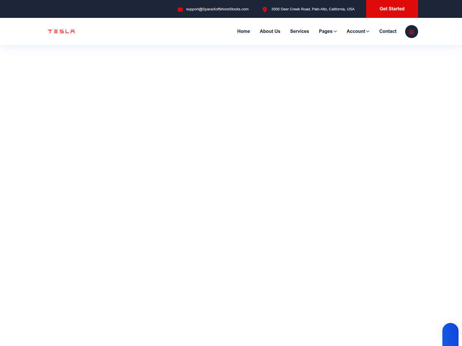 Screenshot of spacexoffshorestocks.com
