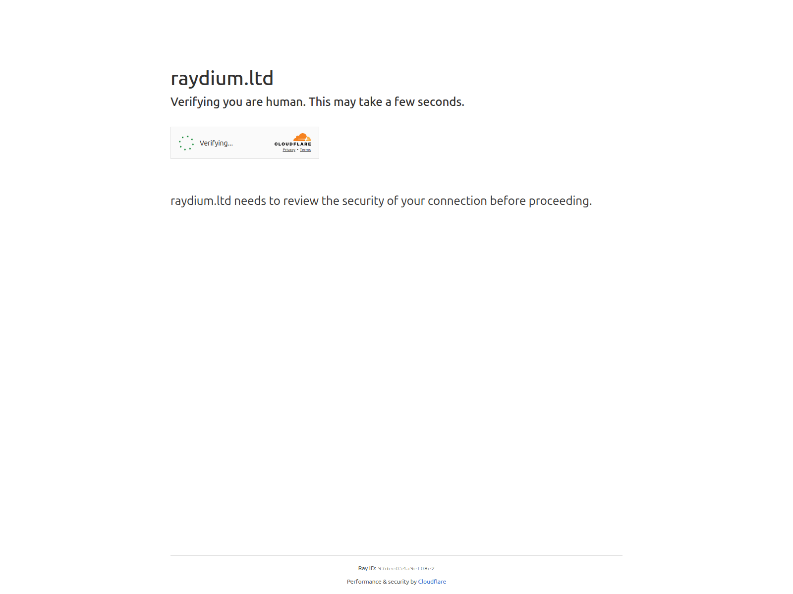 Screenshot of raydium.ltd