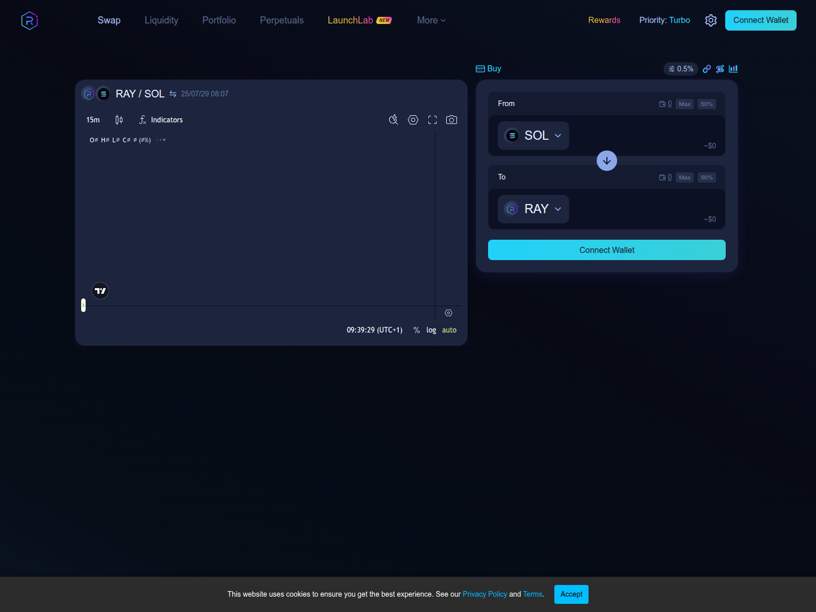 Screenshot of raydium-io-app.pages.dev