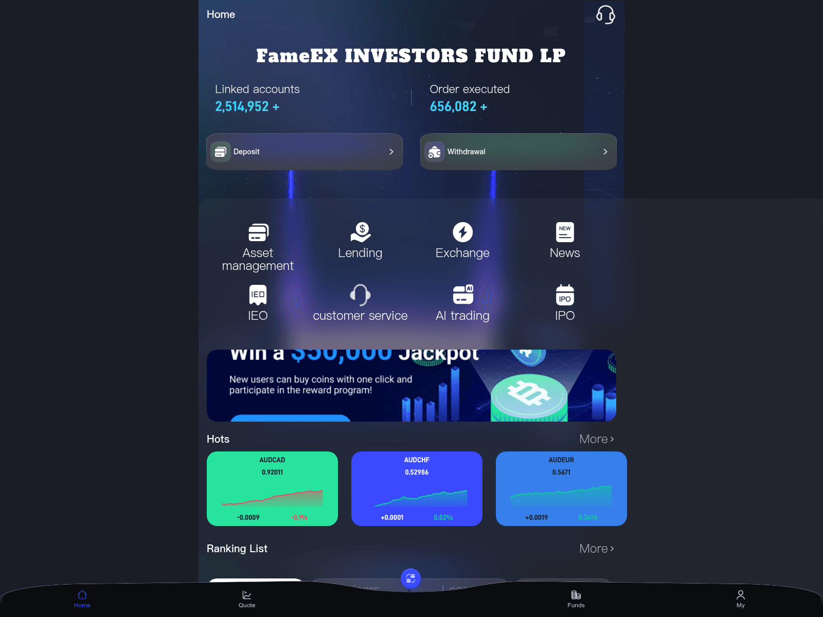 Screenshot of phemexr.phemzy.com