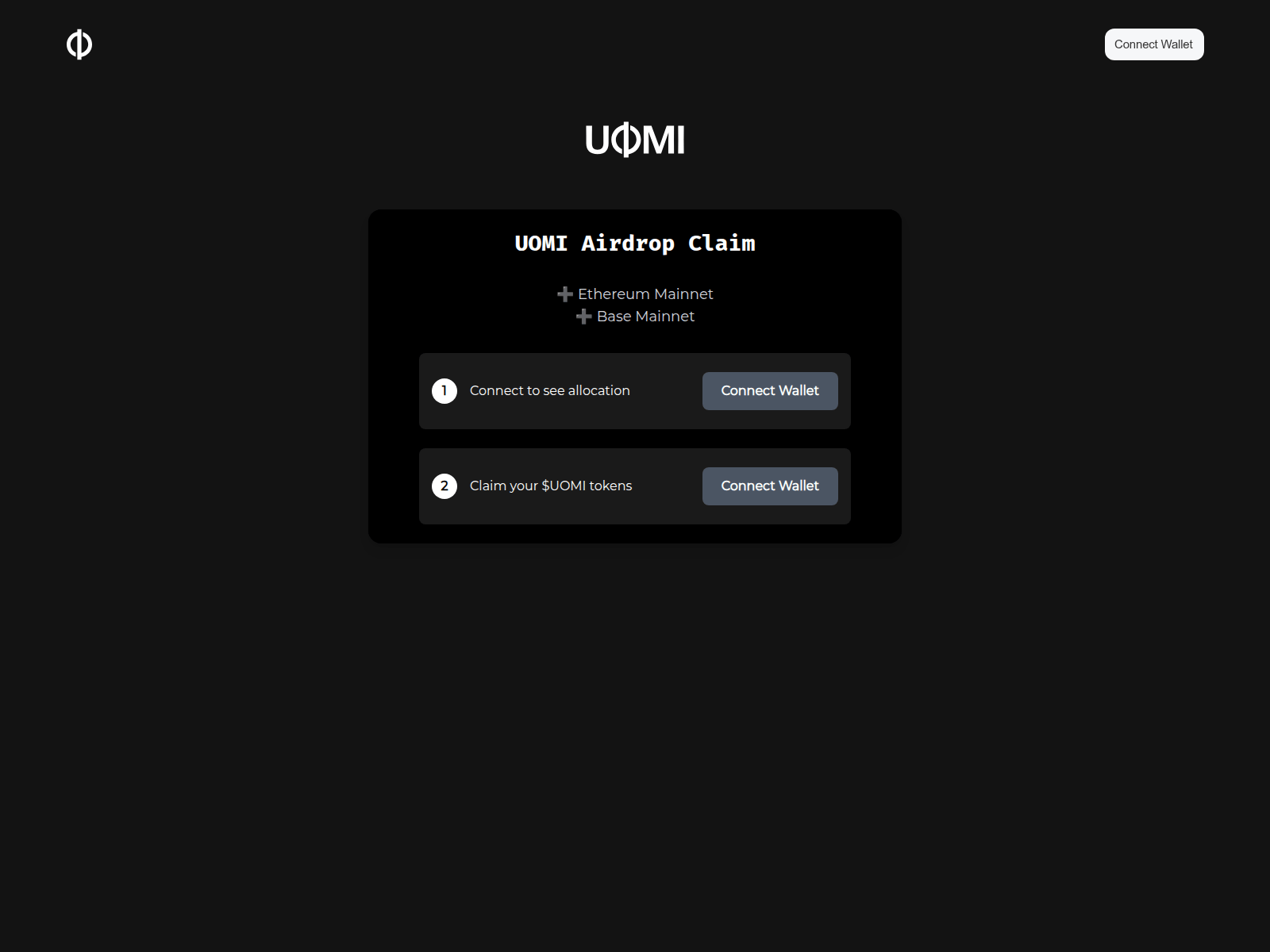 Screenshot of claim.uomi.my