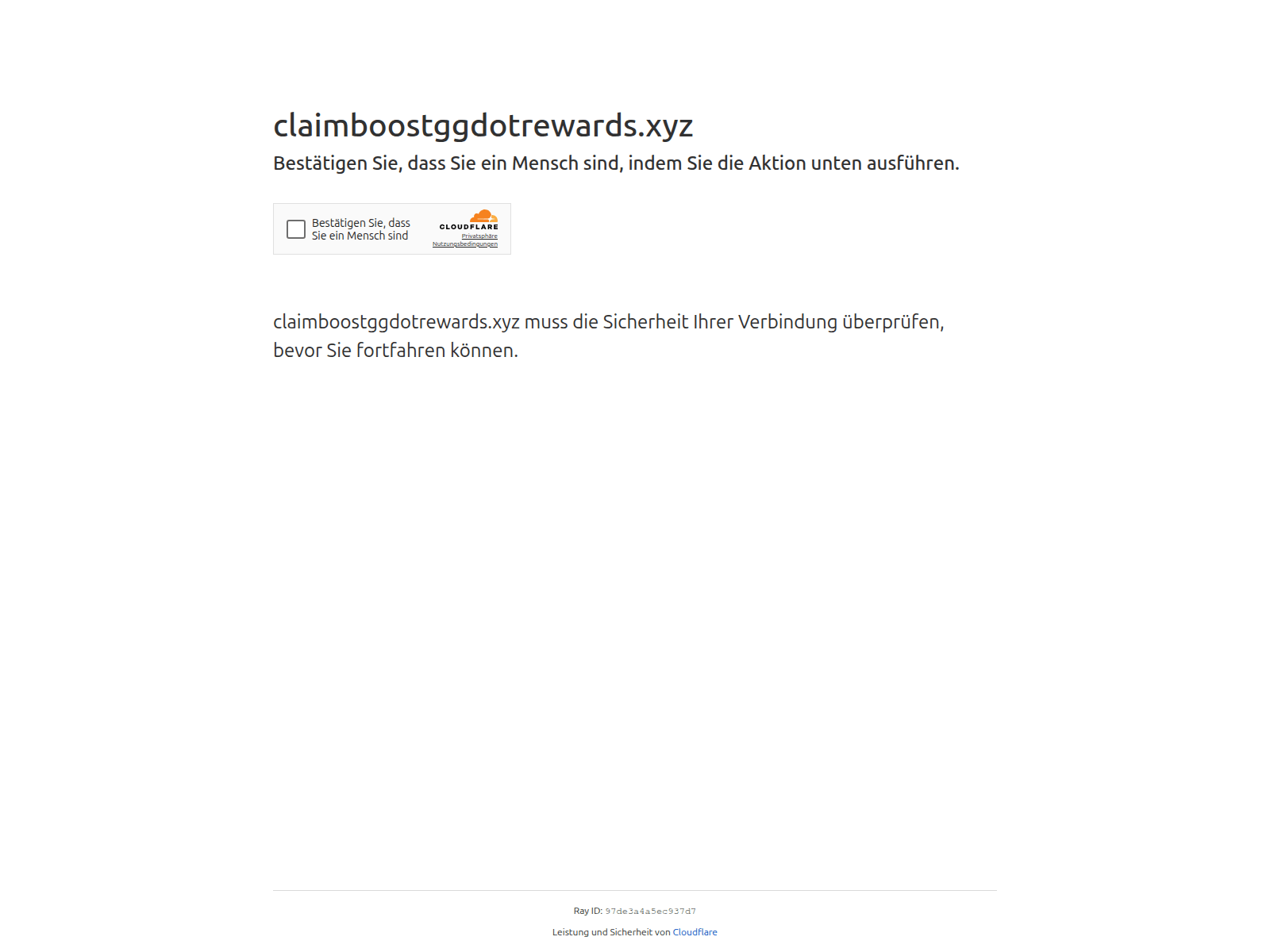 Screenshot of claimboostggdotrewards.xyz