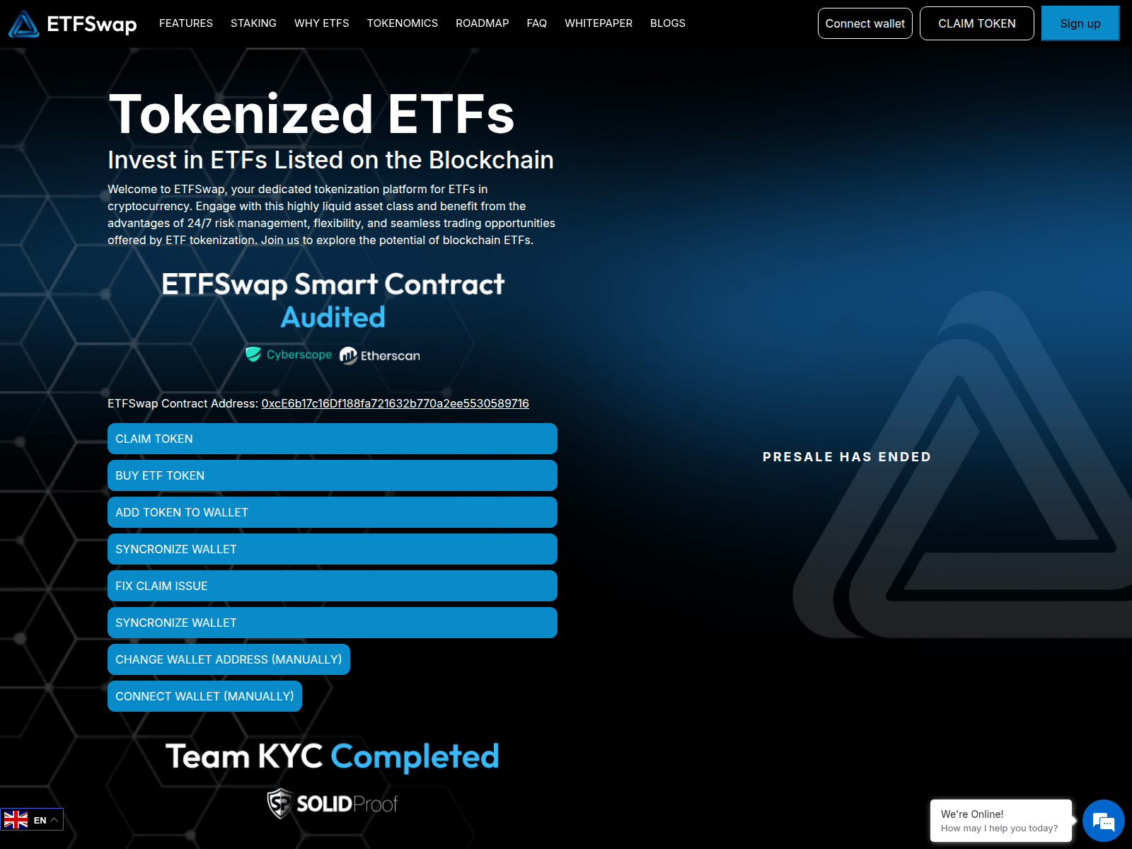 Screenshot of claim-etfswappresale.pages.dev