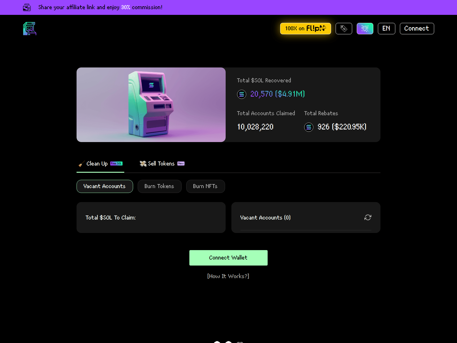 Screenshot of claim-free-sol.pages.dev