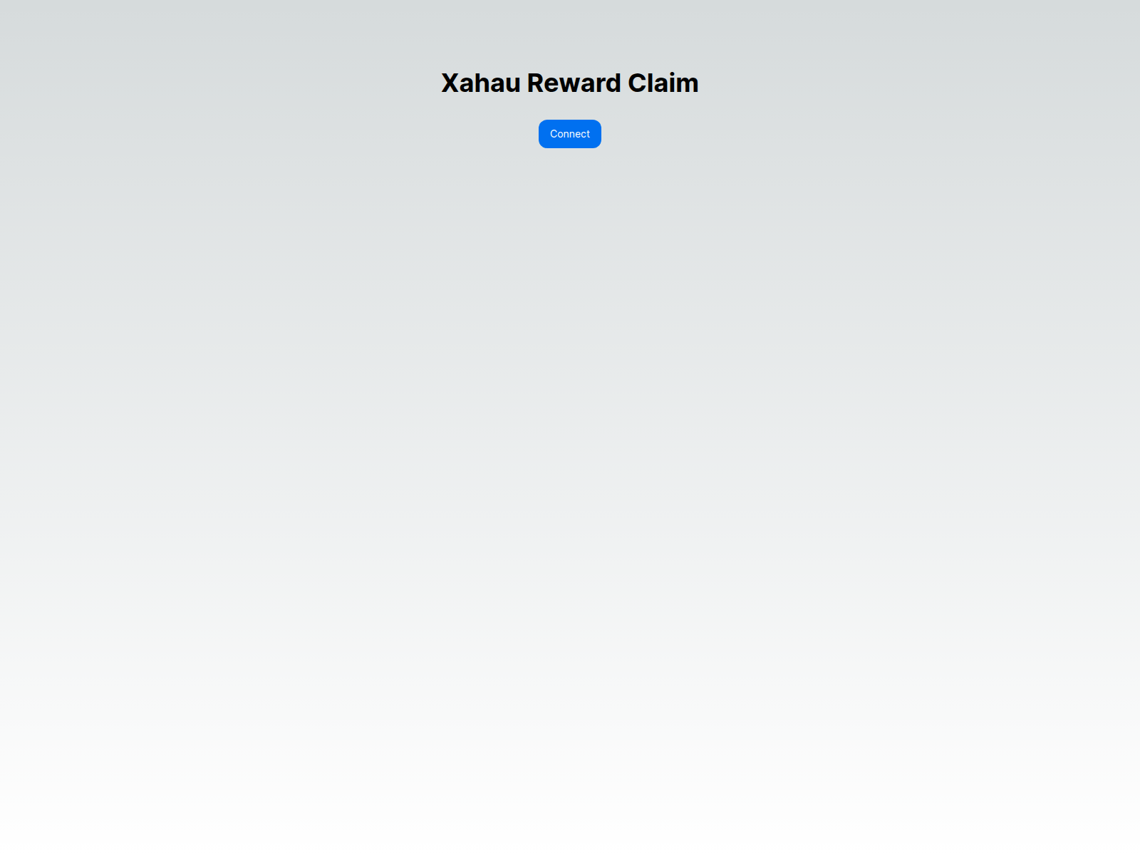 Screenshot of claim-reward.tequ.dev