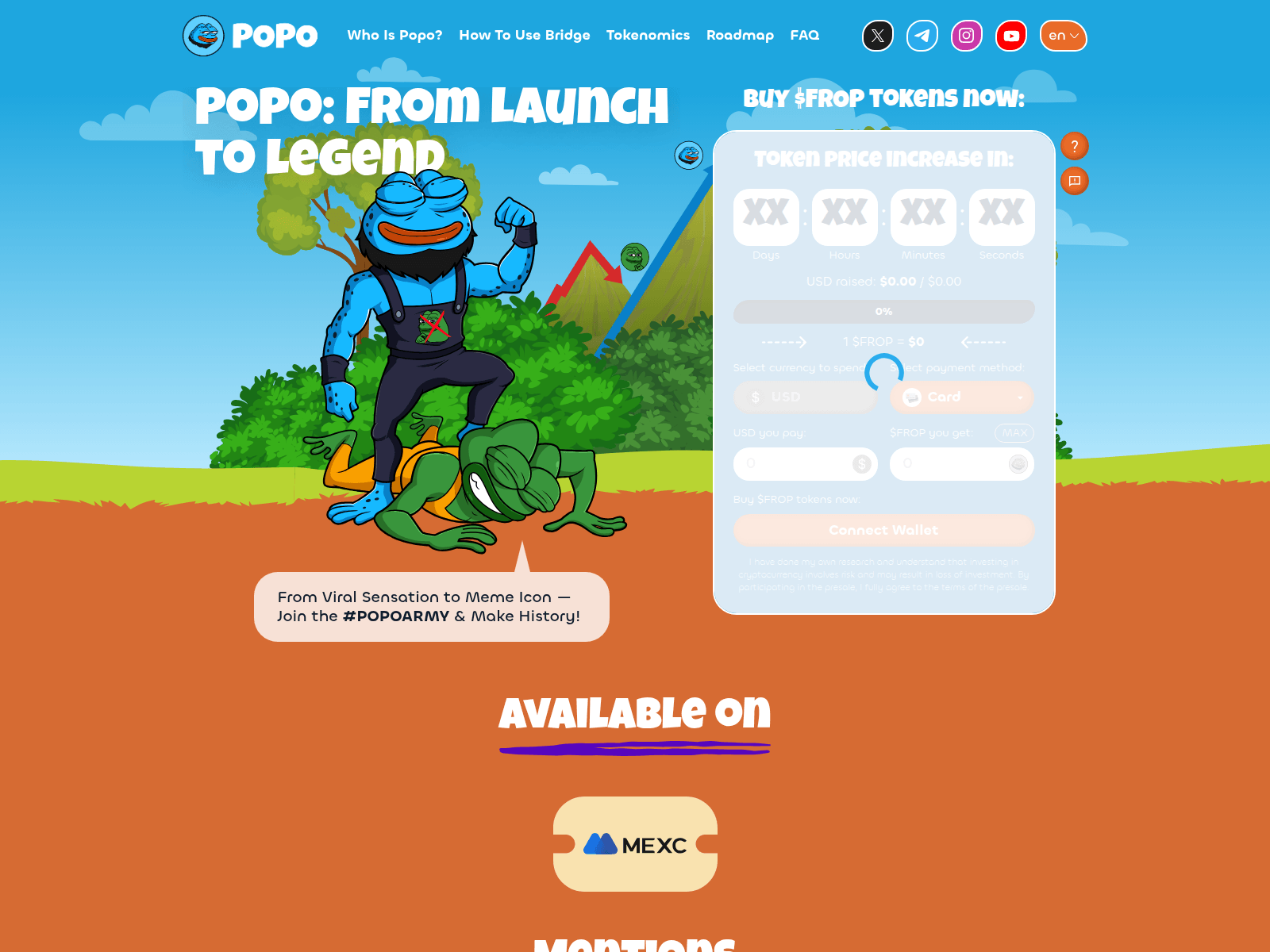 Screenshot of claiming.pages.dev