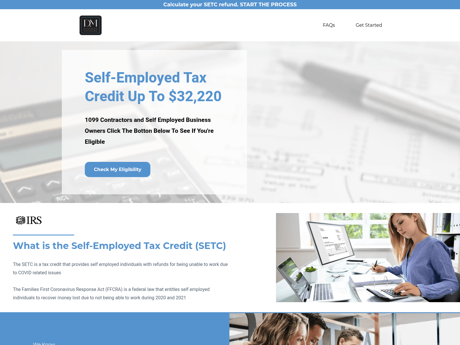 Screenshot of claimyoursetc.com