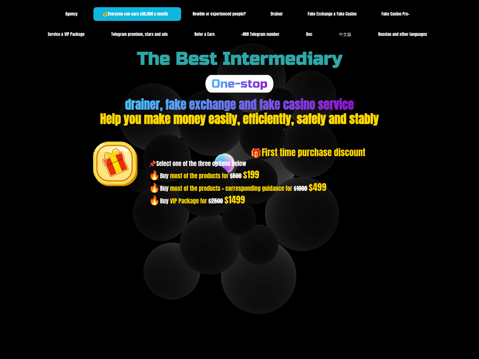 Screenshot of draineragency.sol.build