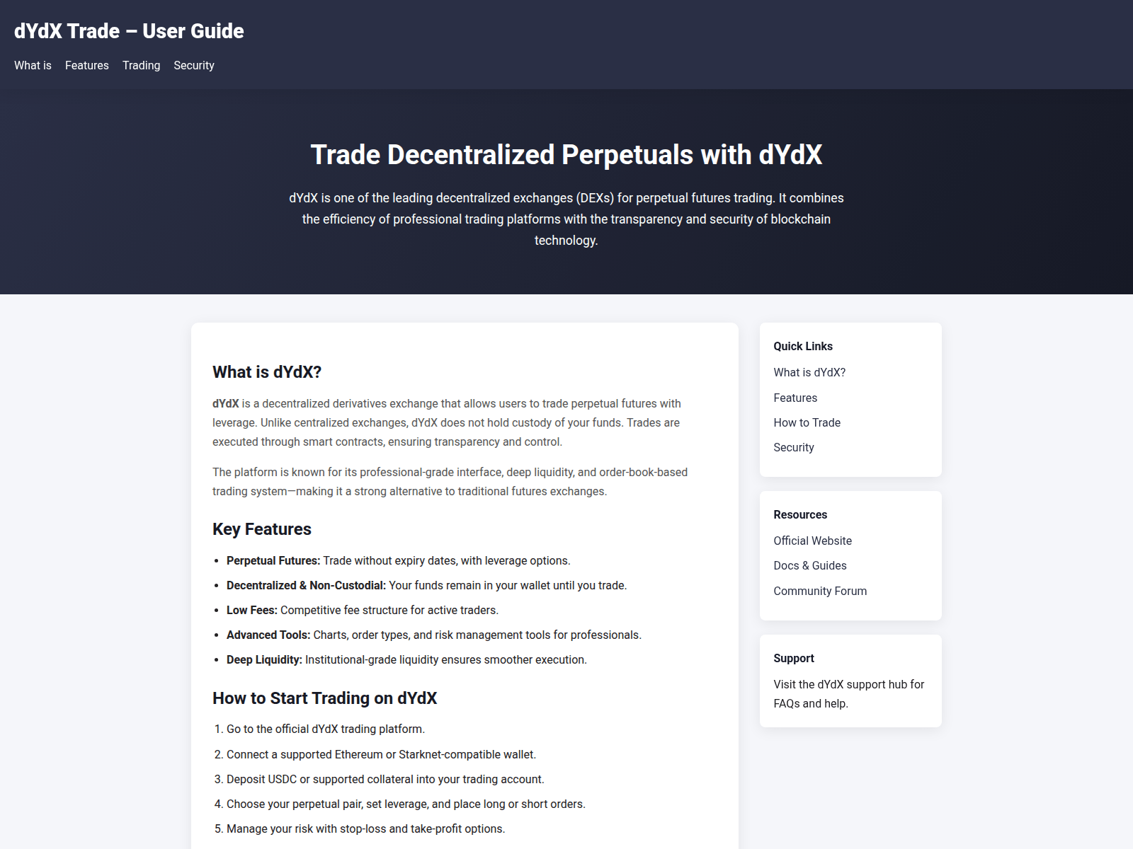 Screenshot of dydx-trade-net.pages.dev