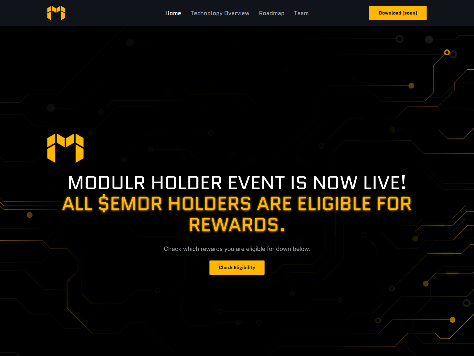 Screenshot of modulr-events.com