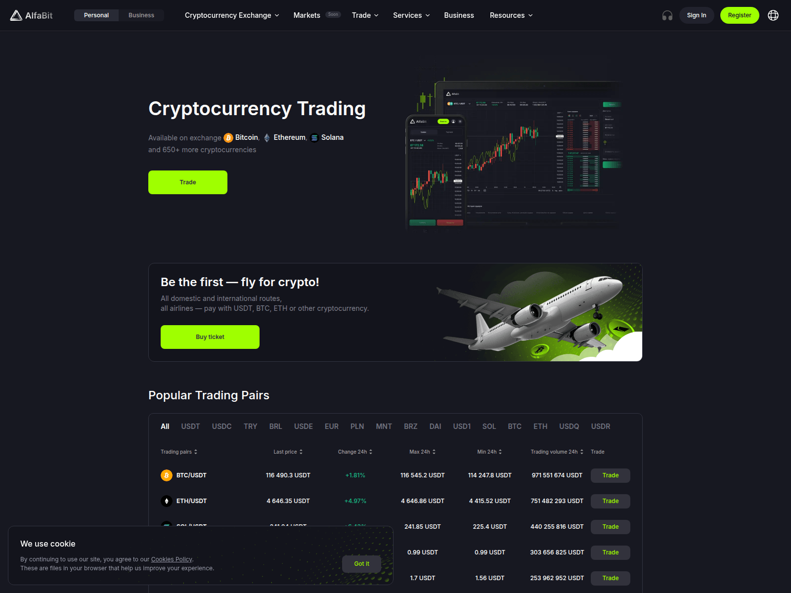 Screenshot of alfabit.org