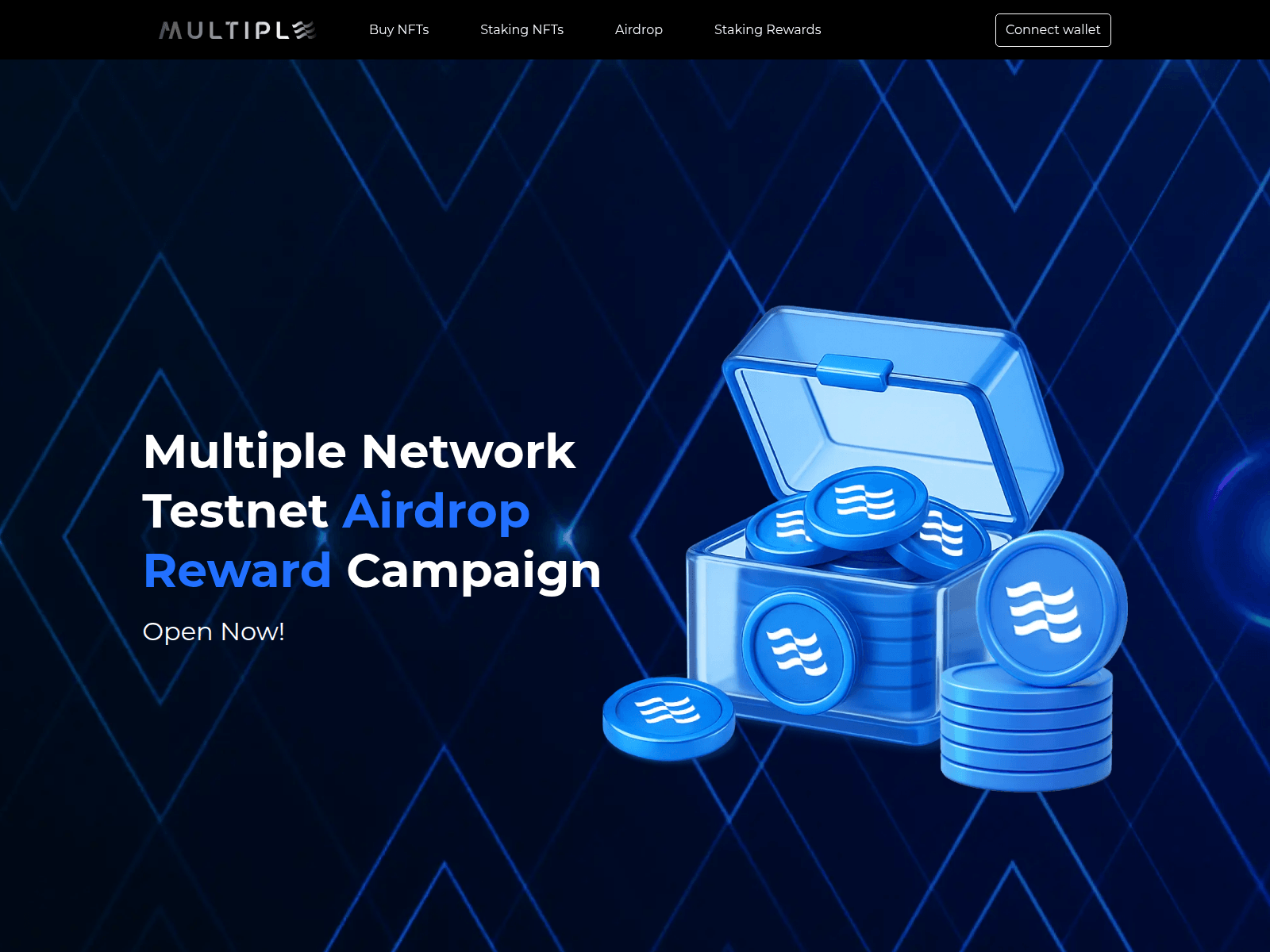 Screenshot of www.multiplepassairdrop.dappsyn.xyz