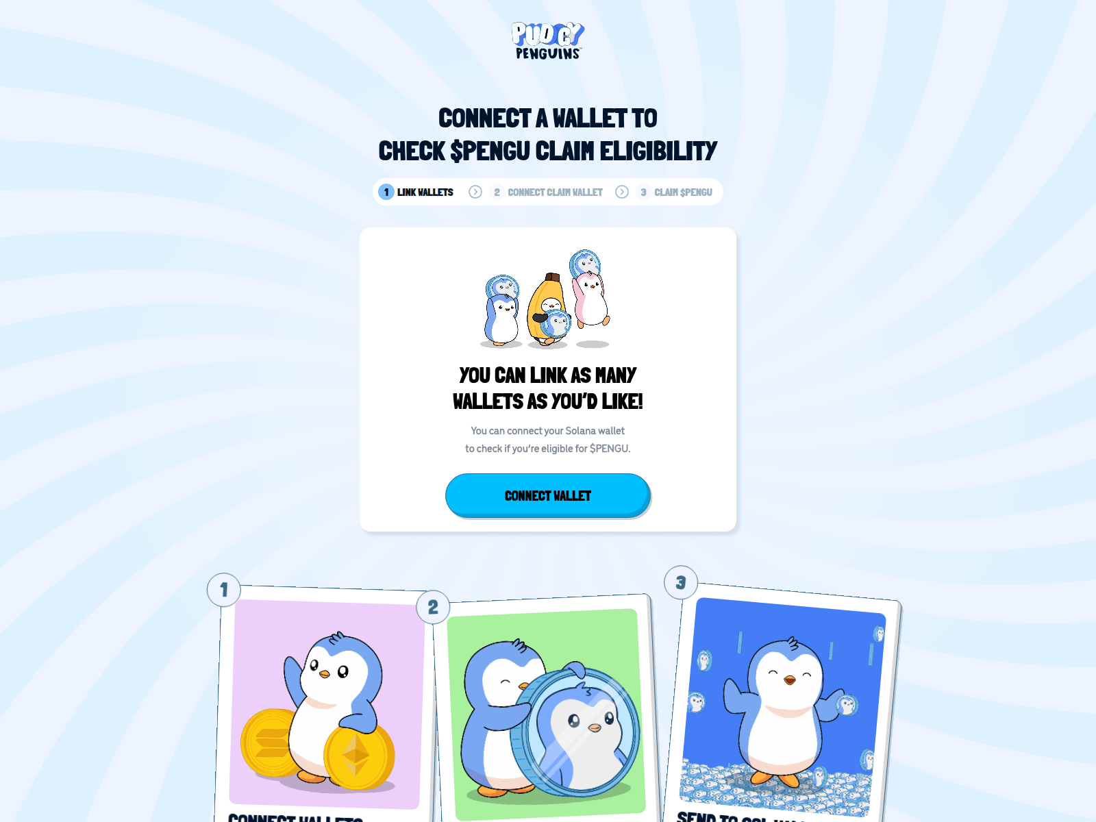 Screenshot of pengu.onsol.pro