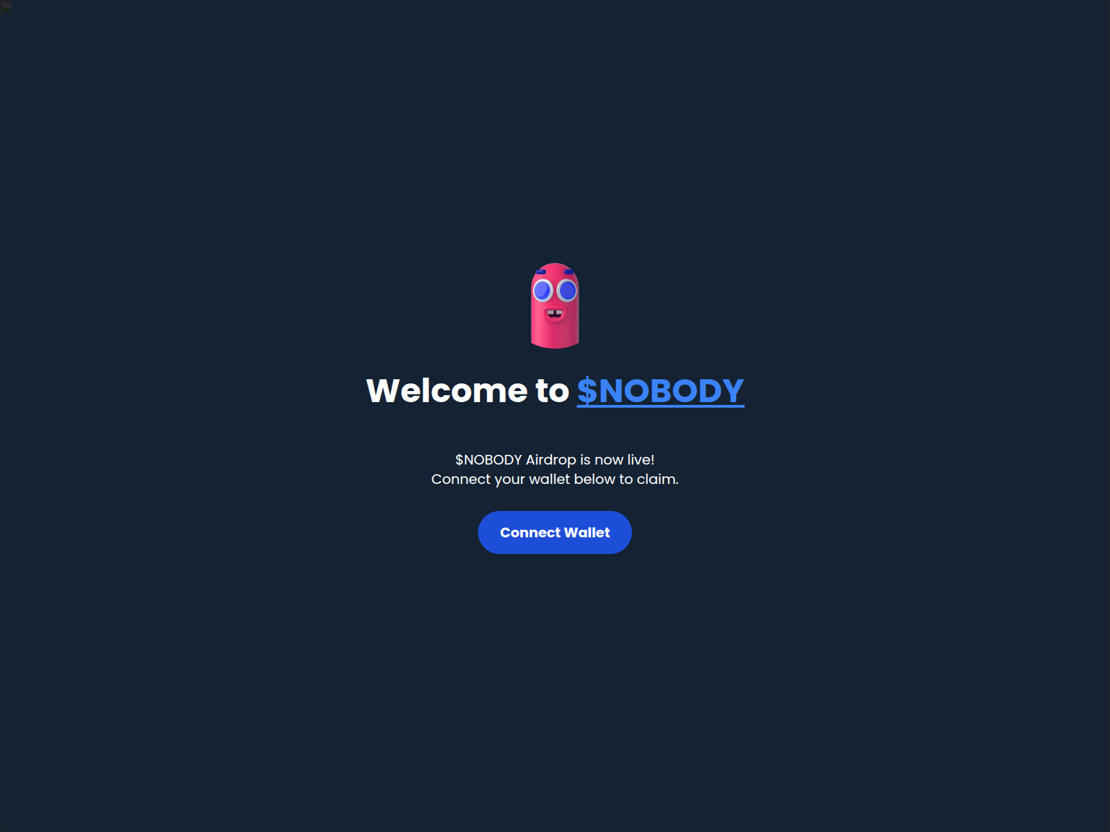 Screenshot of nobodysausage.app