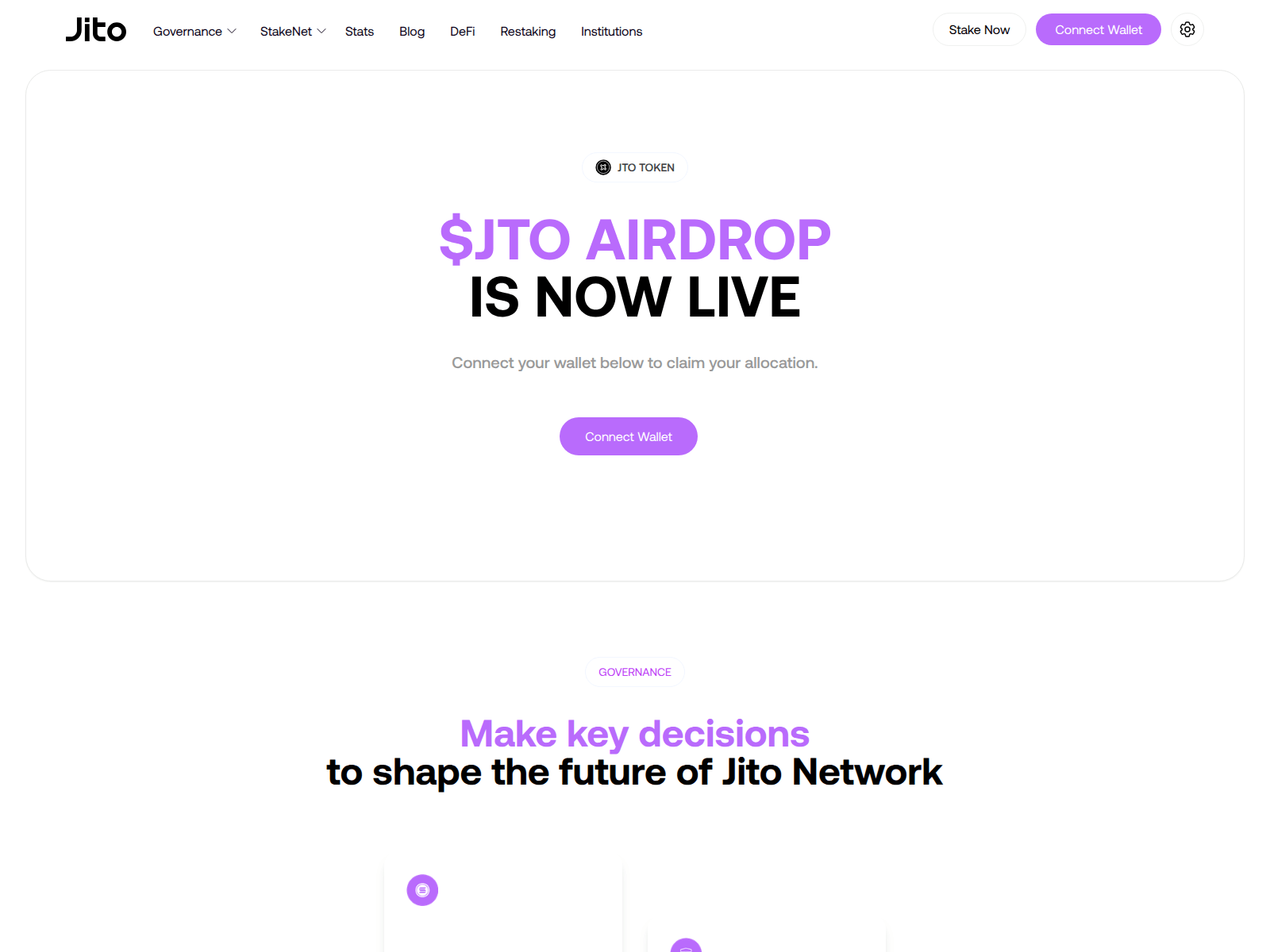 Screenshot of jito-network.app