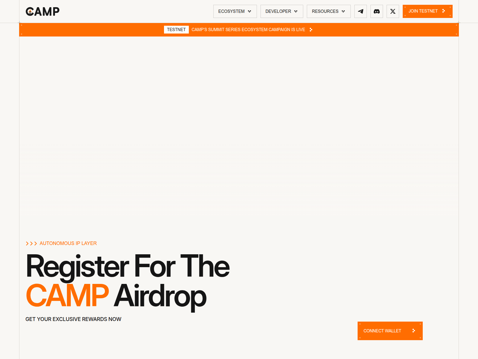 Screenshot of register-campnetwork.com