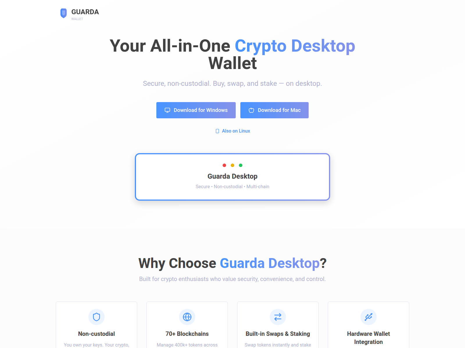 Screenshot of www.guardadesktopapp.com