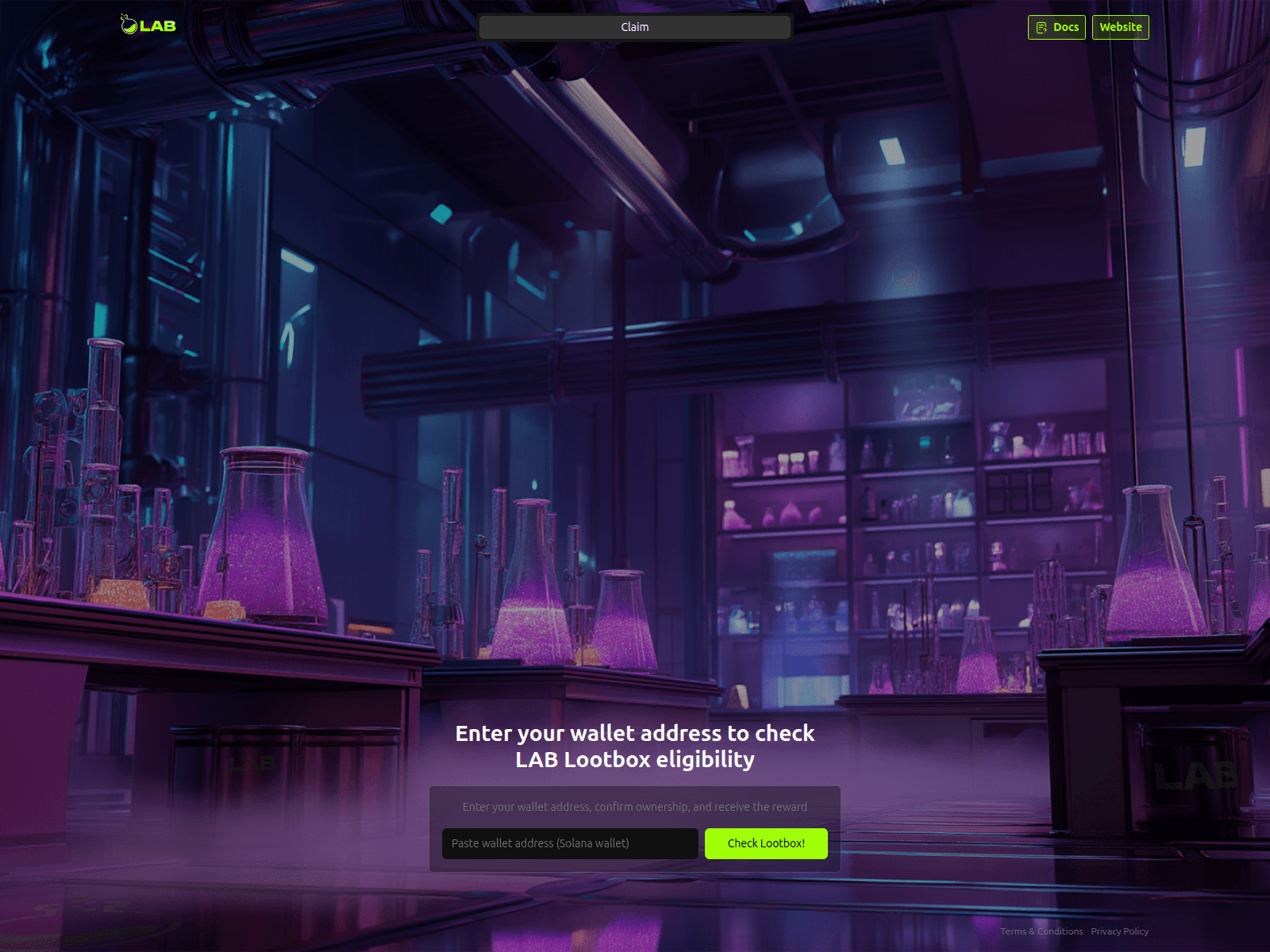 Screenshot of labxpro.xyz