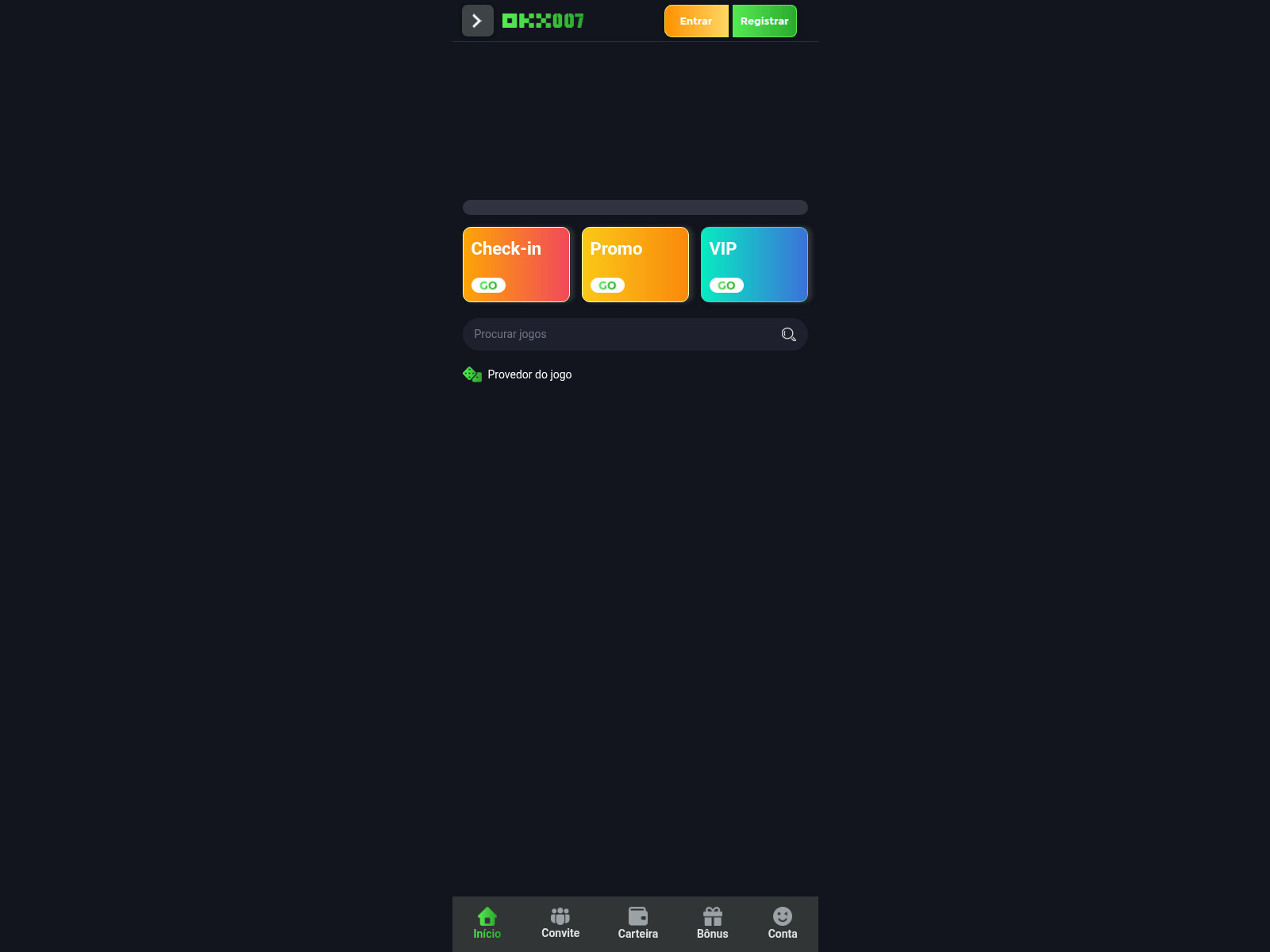Screenshot of okx007.com