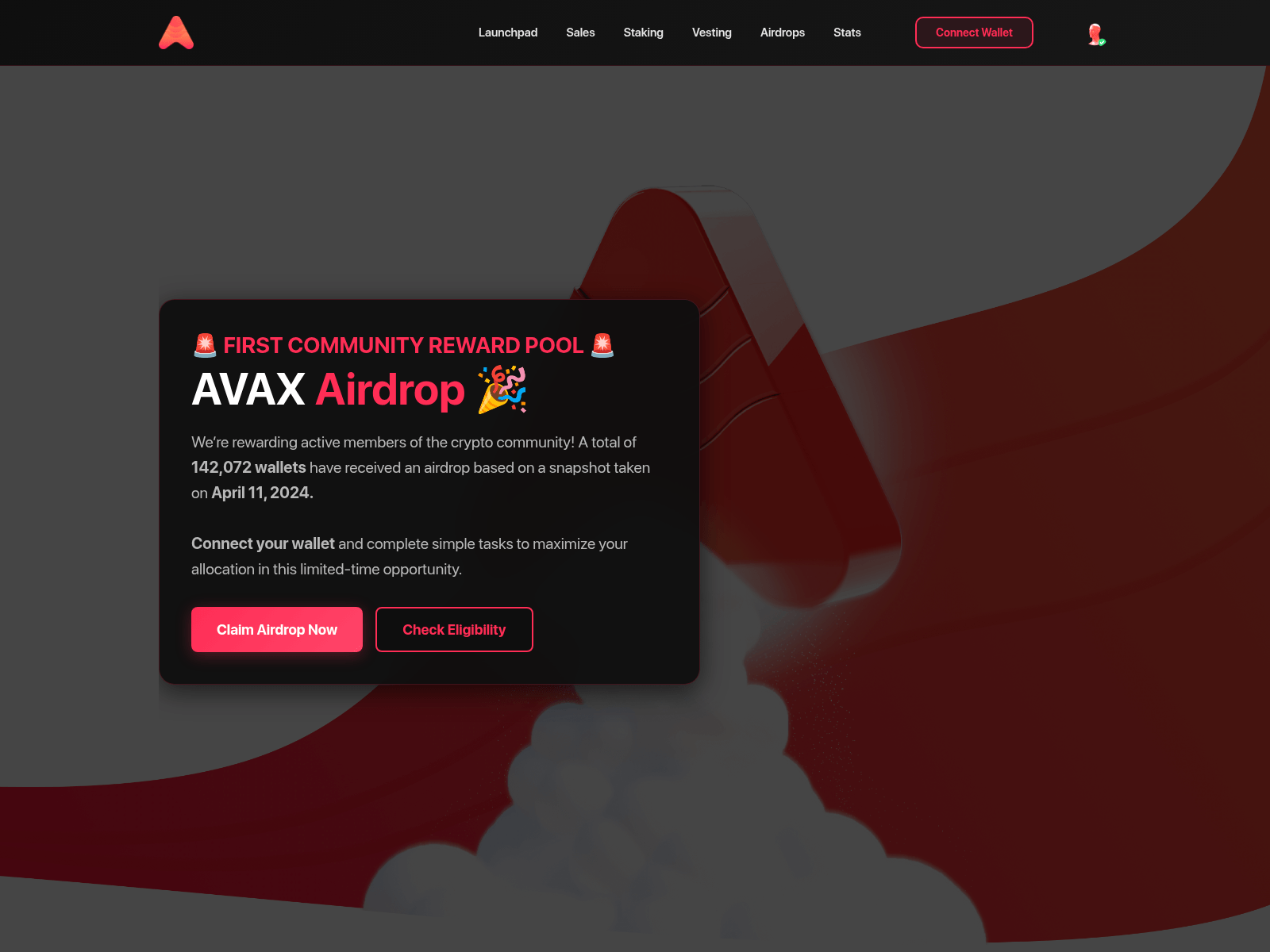 Screenshot of avaxget.com