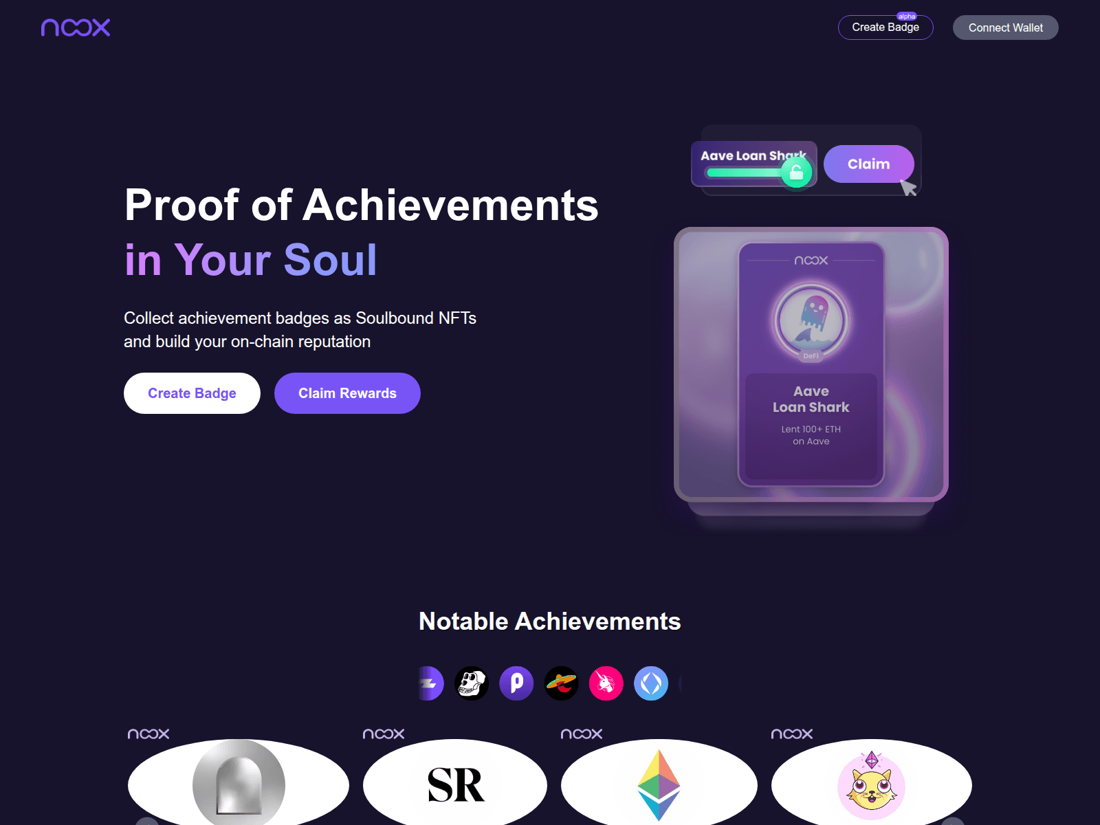 Screenshot of nooxdao.com
