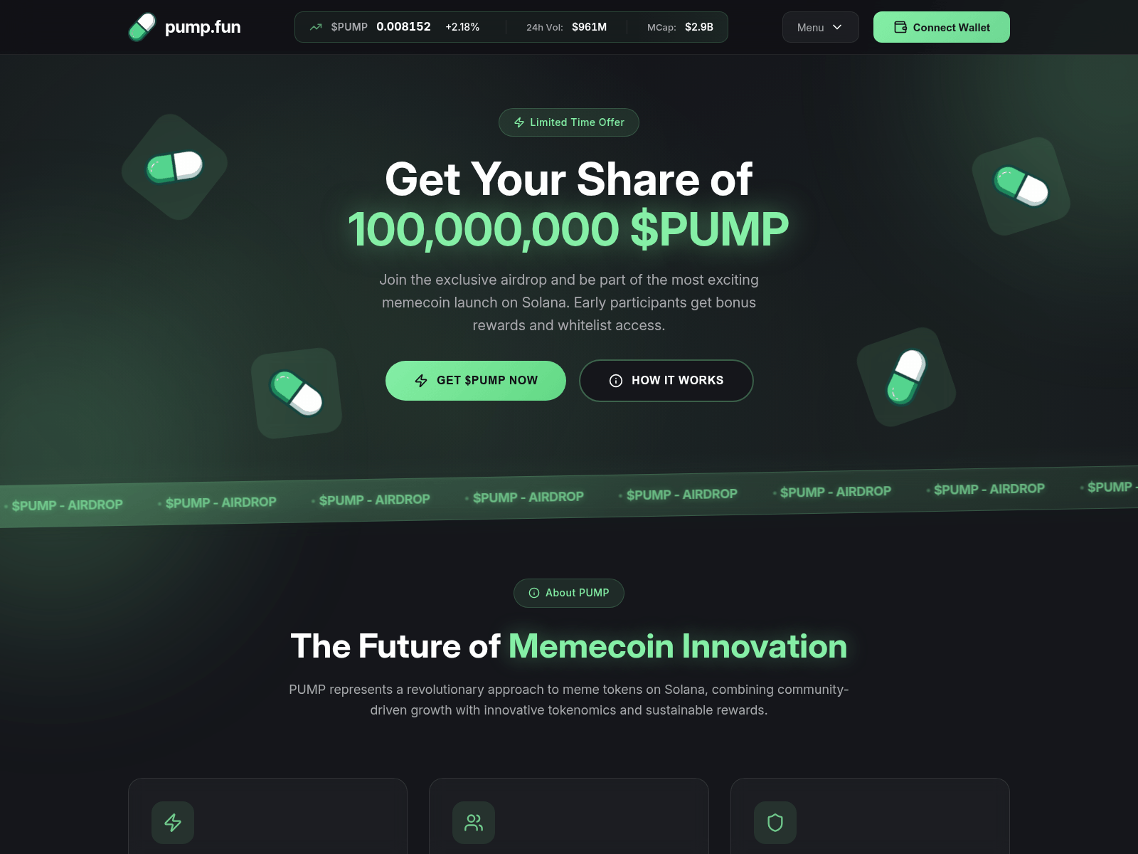 Screenshot of funds-pump.fun