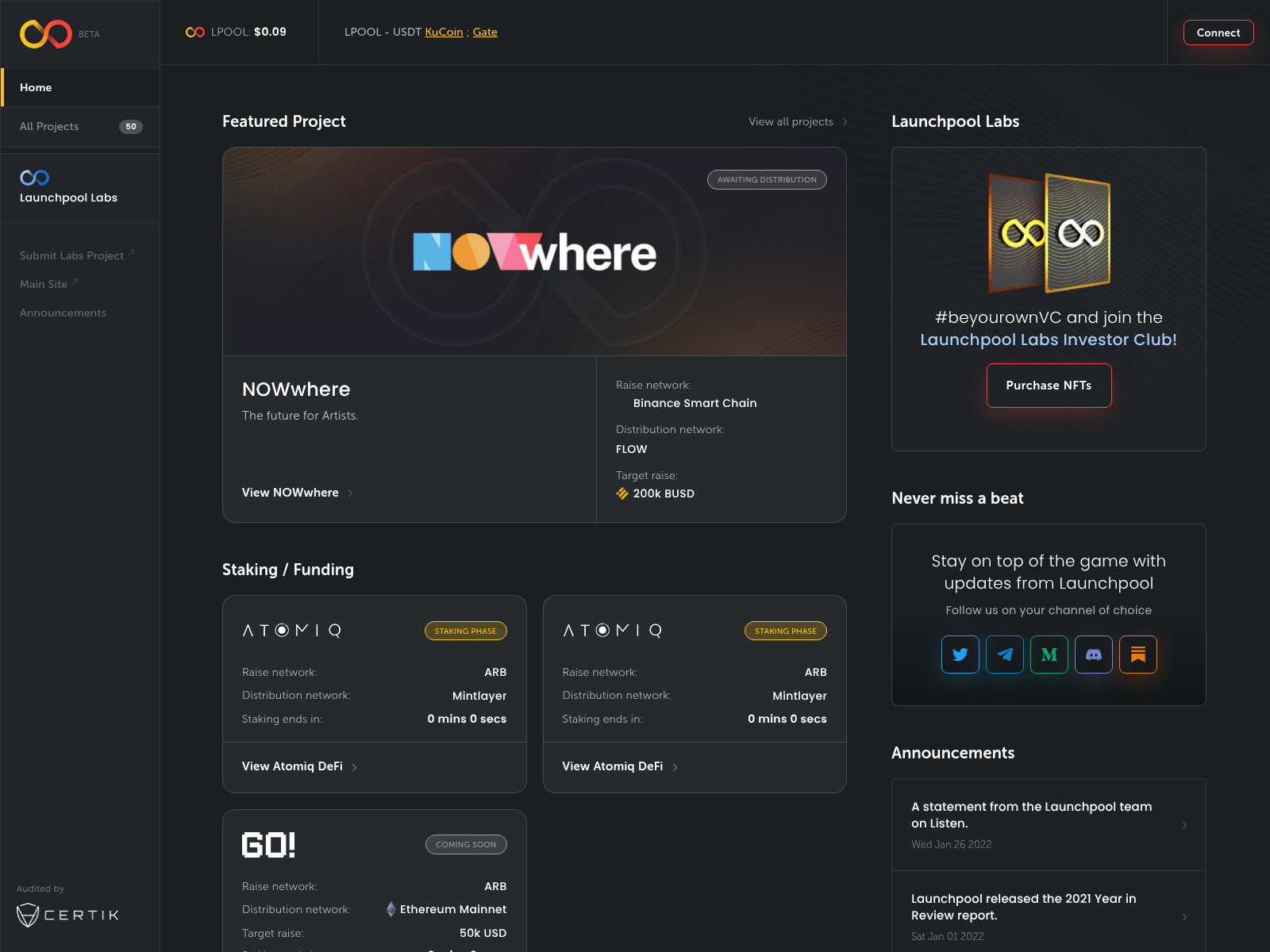 Screenshot of applaunchpool.pages.dev