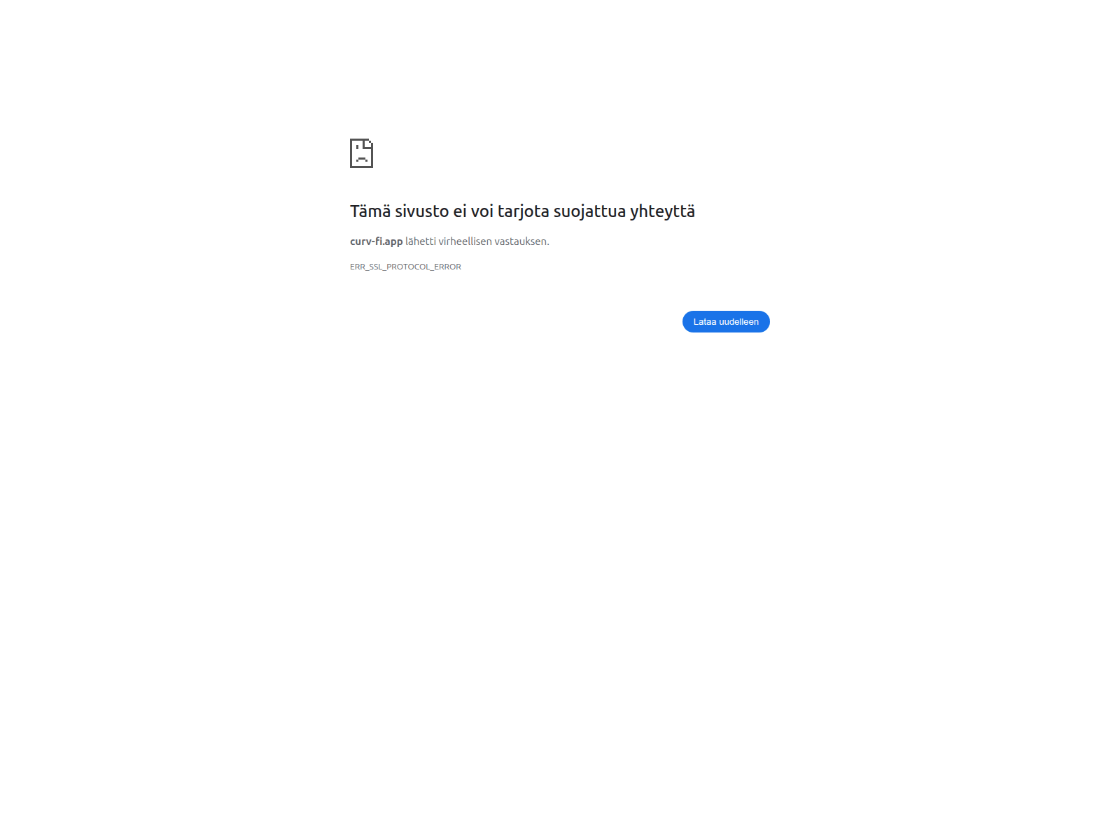 Screenshot of curv-fi.app