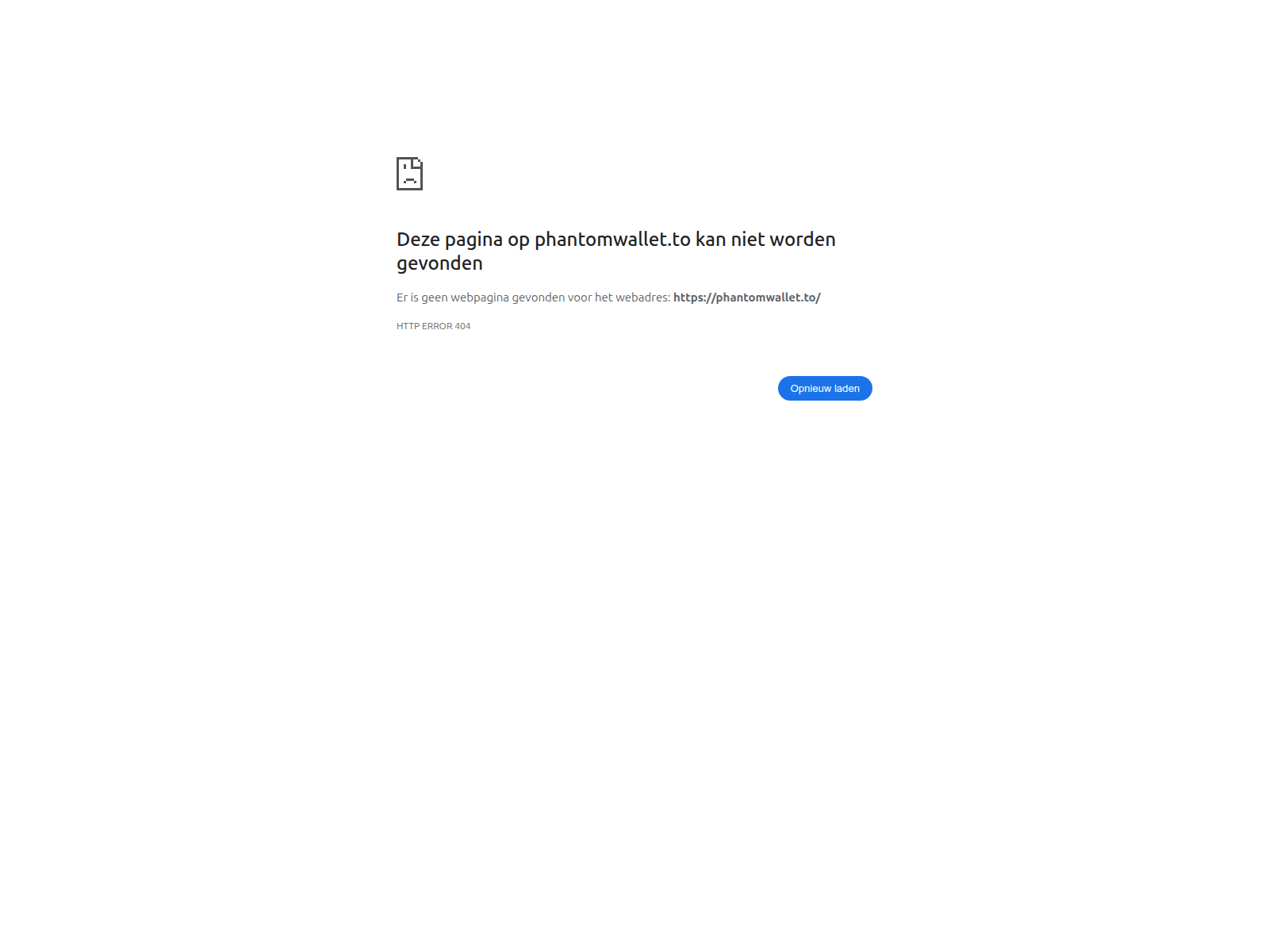 Screenshot of phantomwallet.to