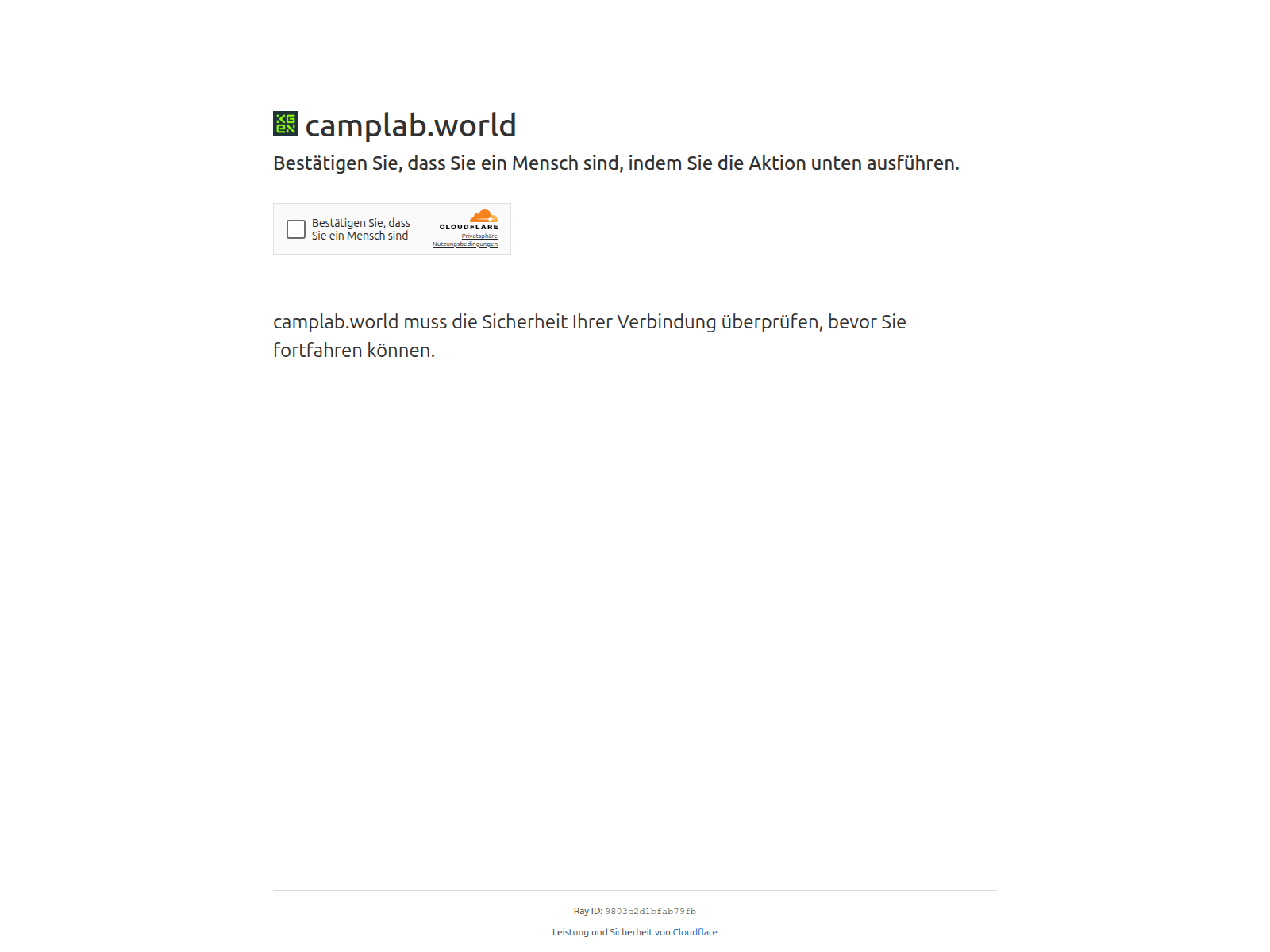 Screenshot of camplab.world