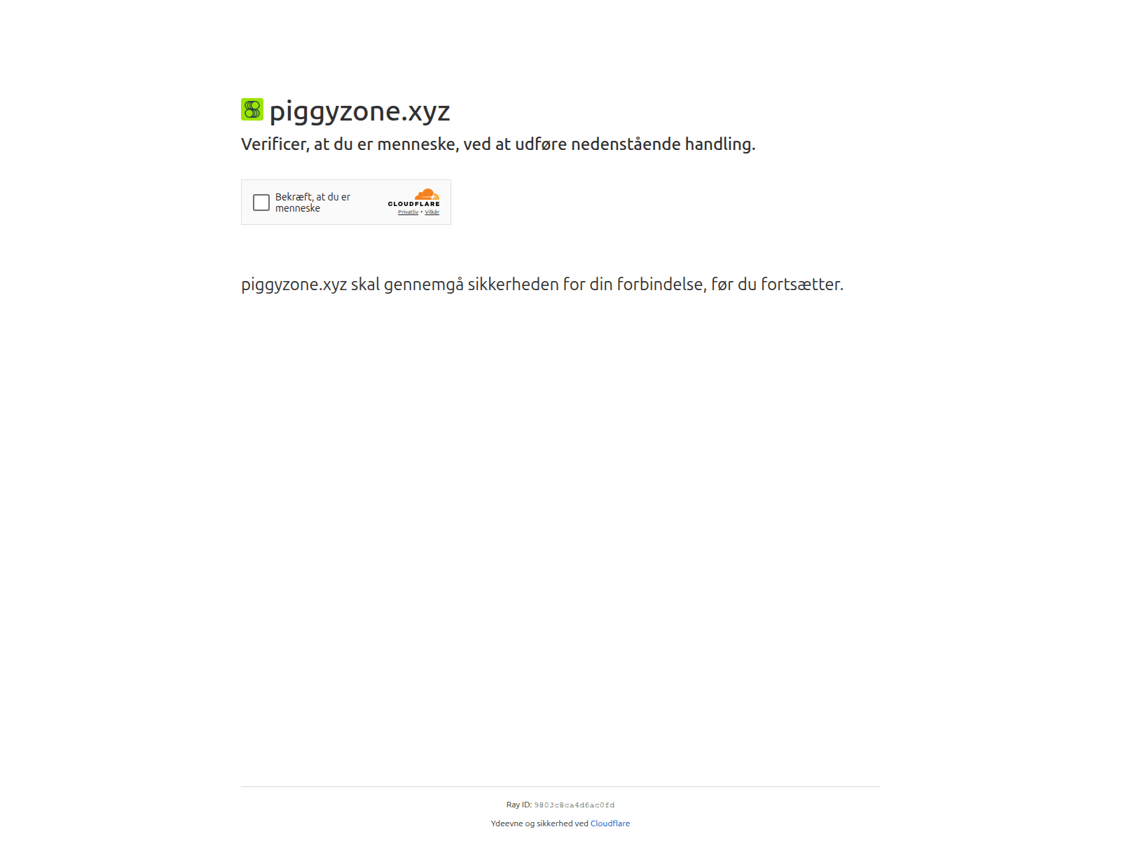 Screenshot of piggyzone.xyz