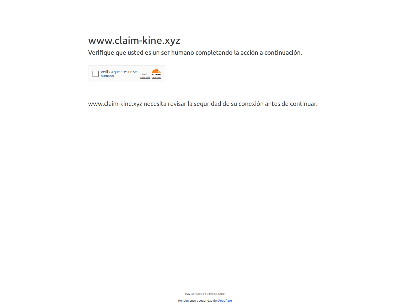 Screenshot of claim-kine.xyz