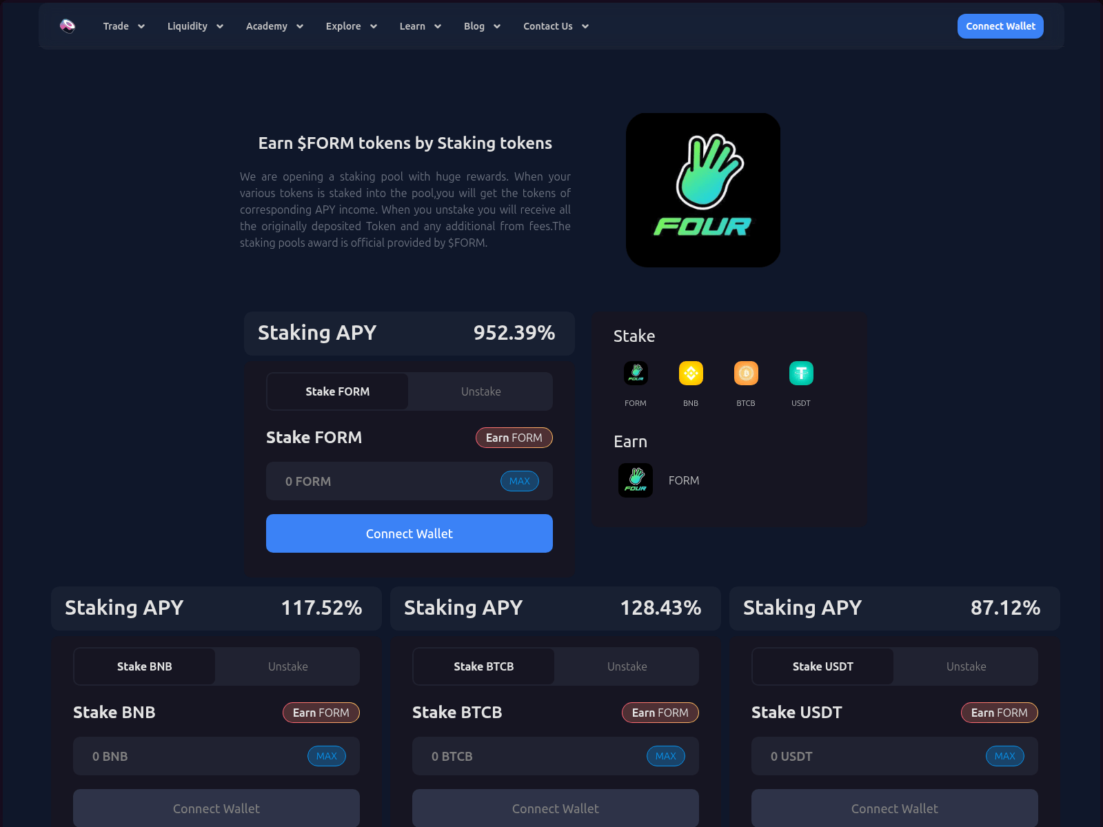 Screenshot of form.sushis.ninja