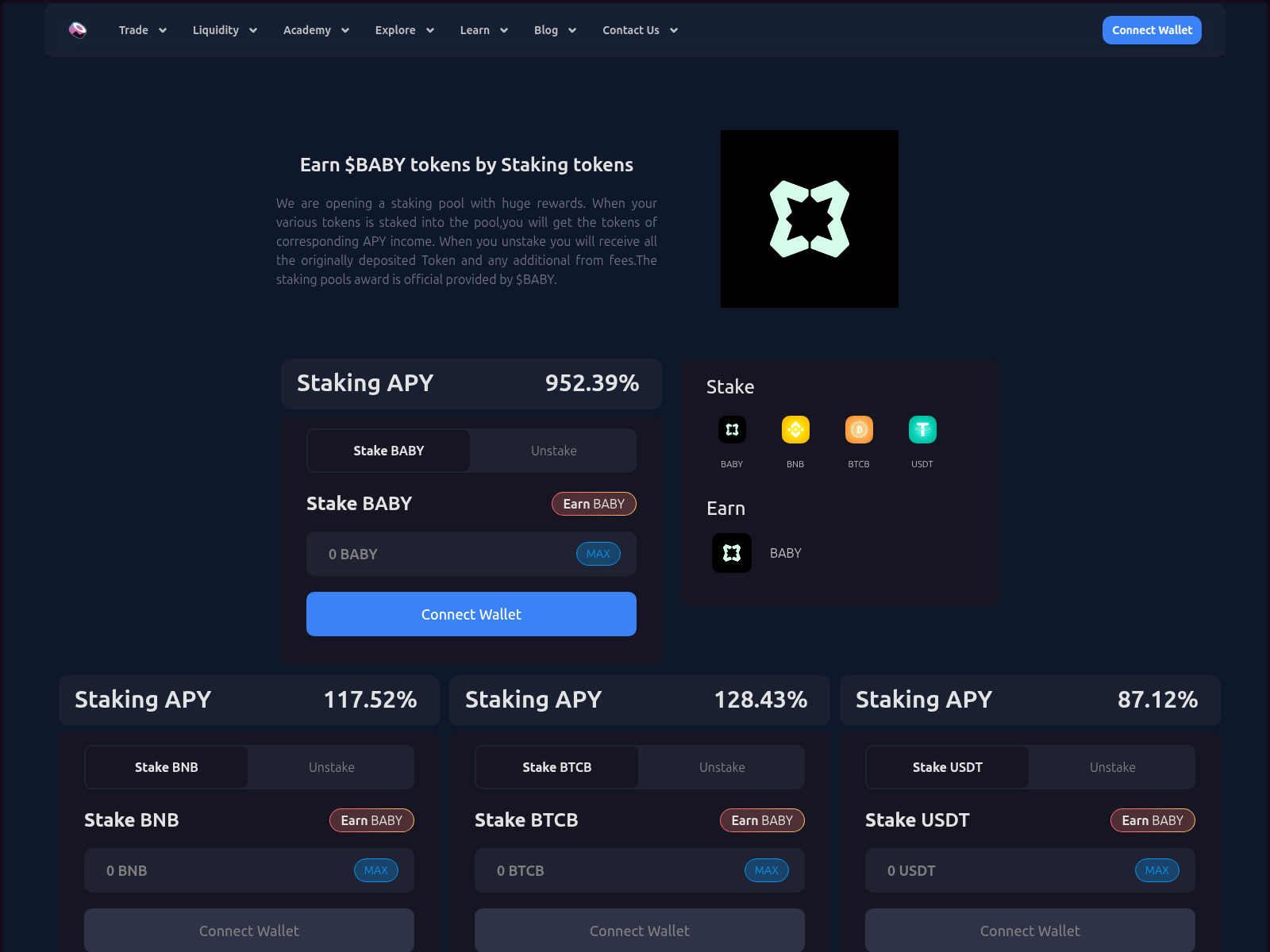 Screenshot of babylon.sushi.us.com