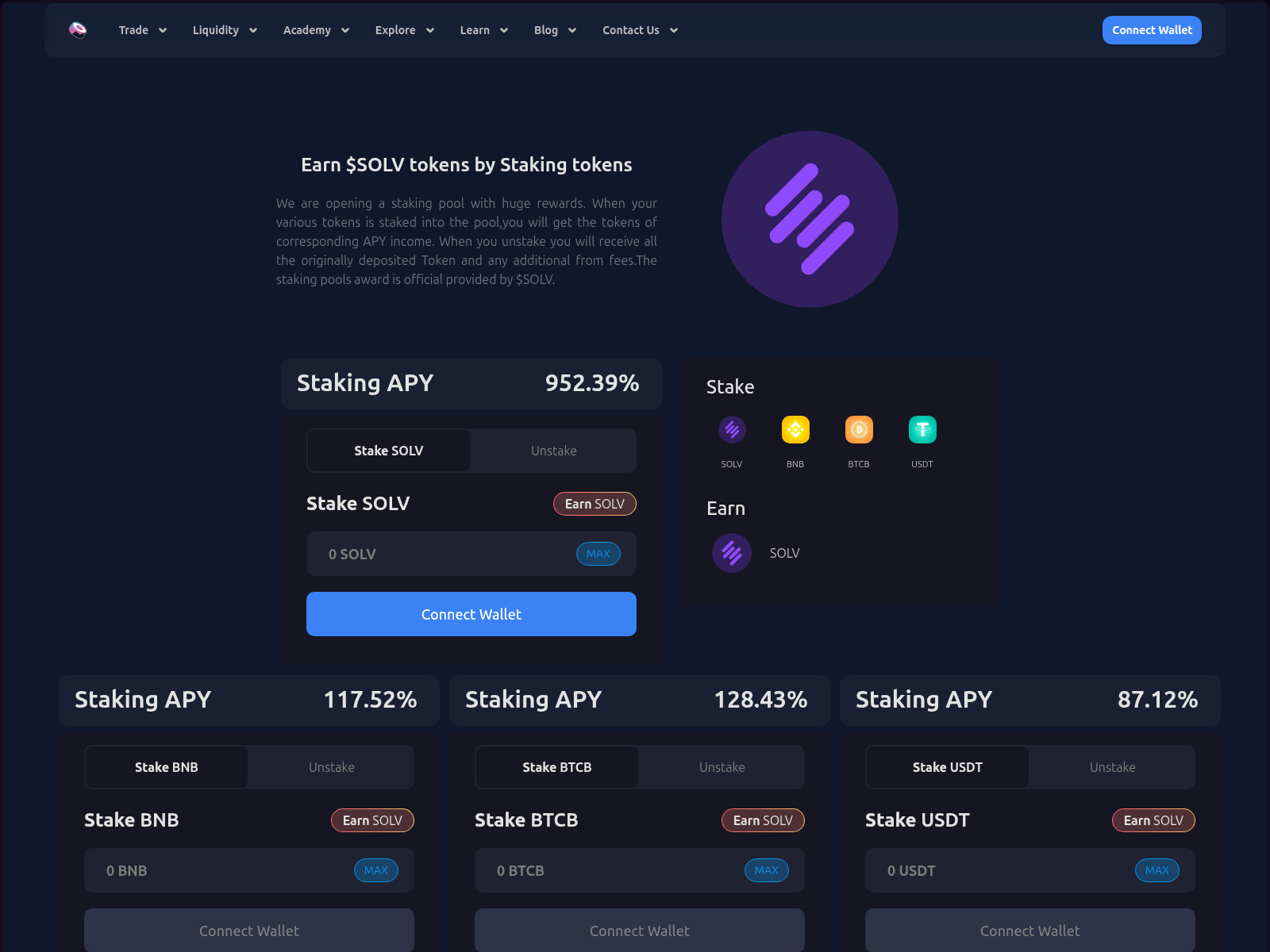 Screenshot of solv.sushis.ninja