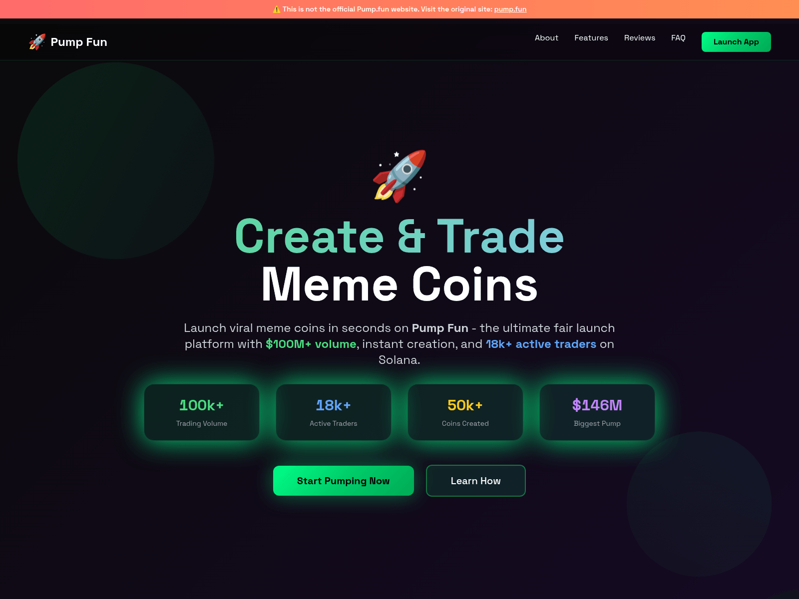 Screenshot of pumpsfun.co.com