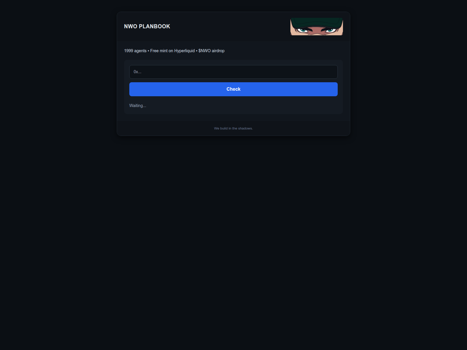 Screenshot of minteden.live