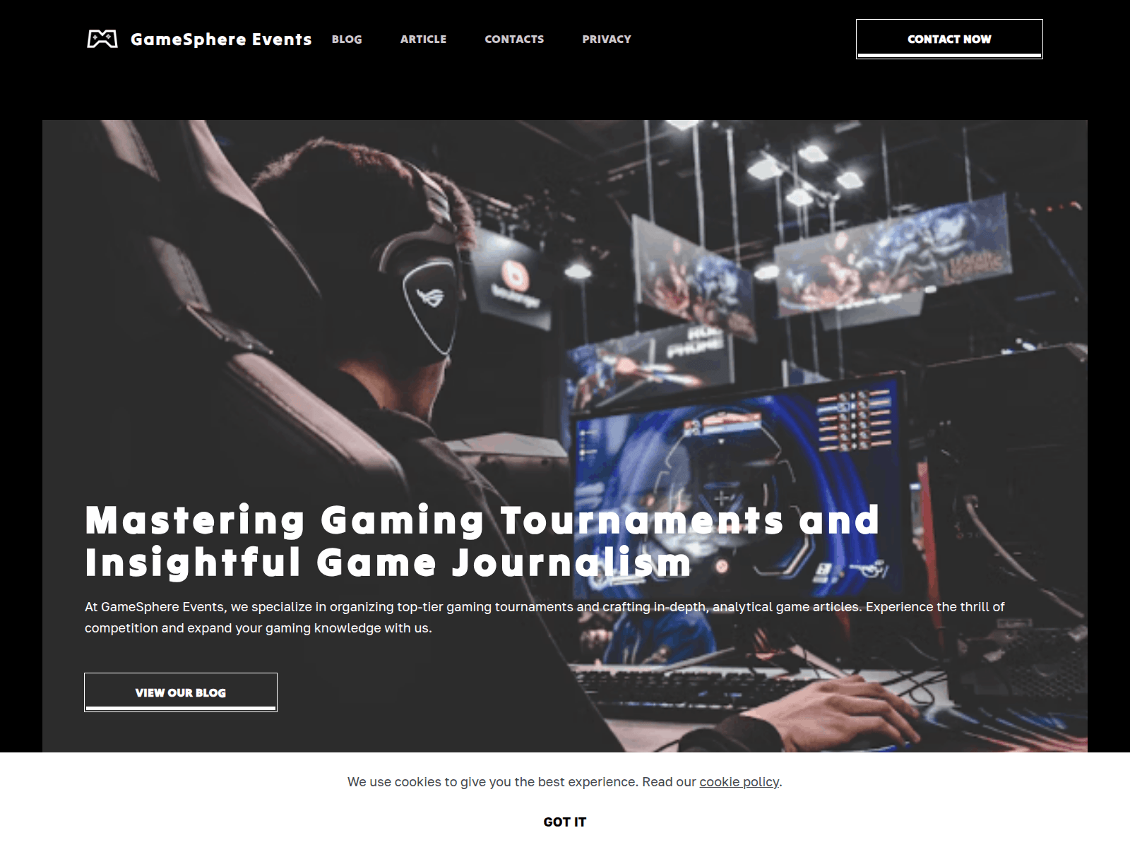 Screenshot of unigamerclub.com