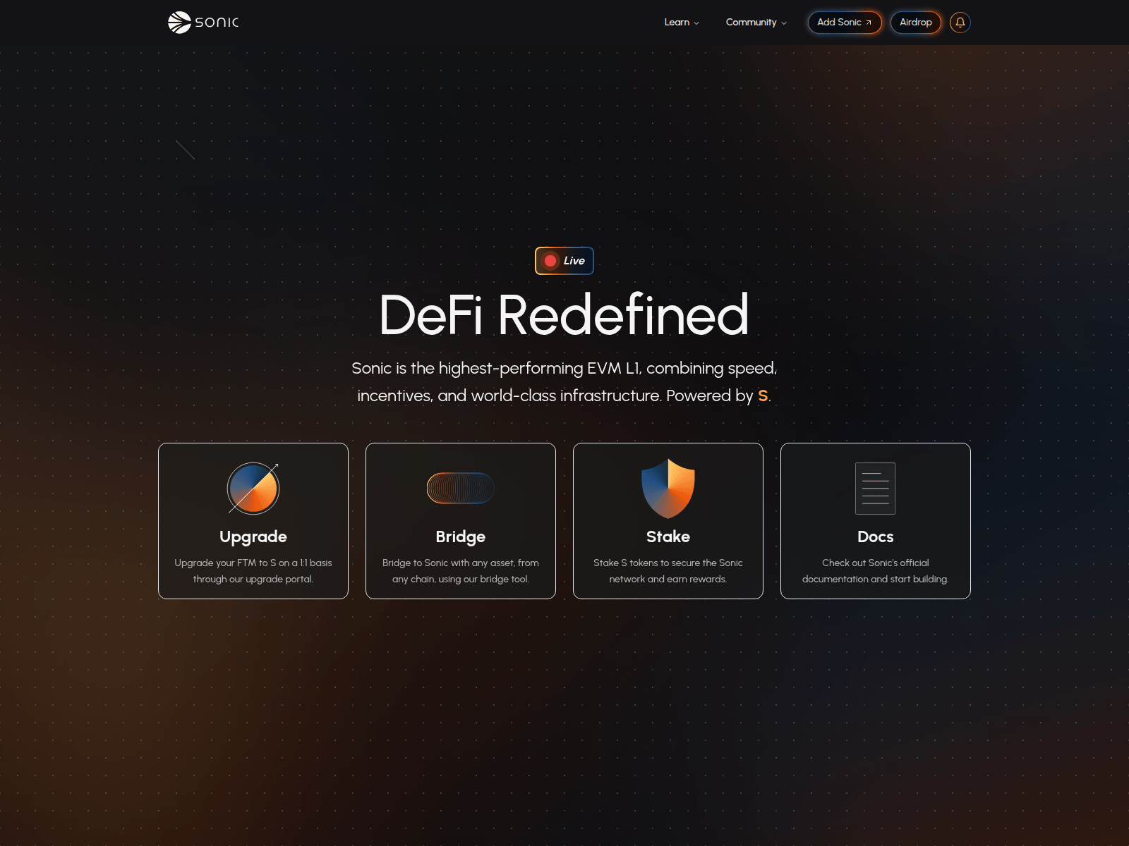 Screenshot of thesoniclabs.pages.dev