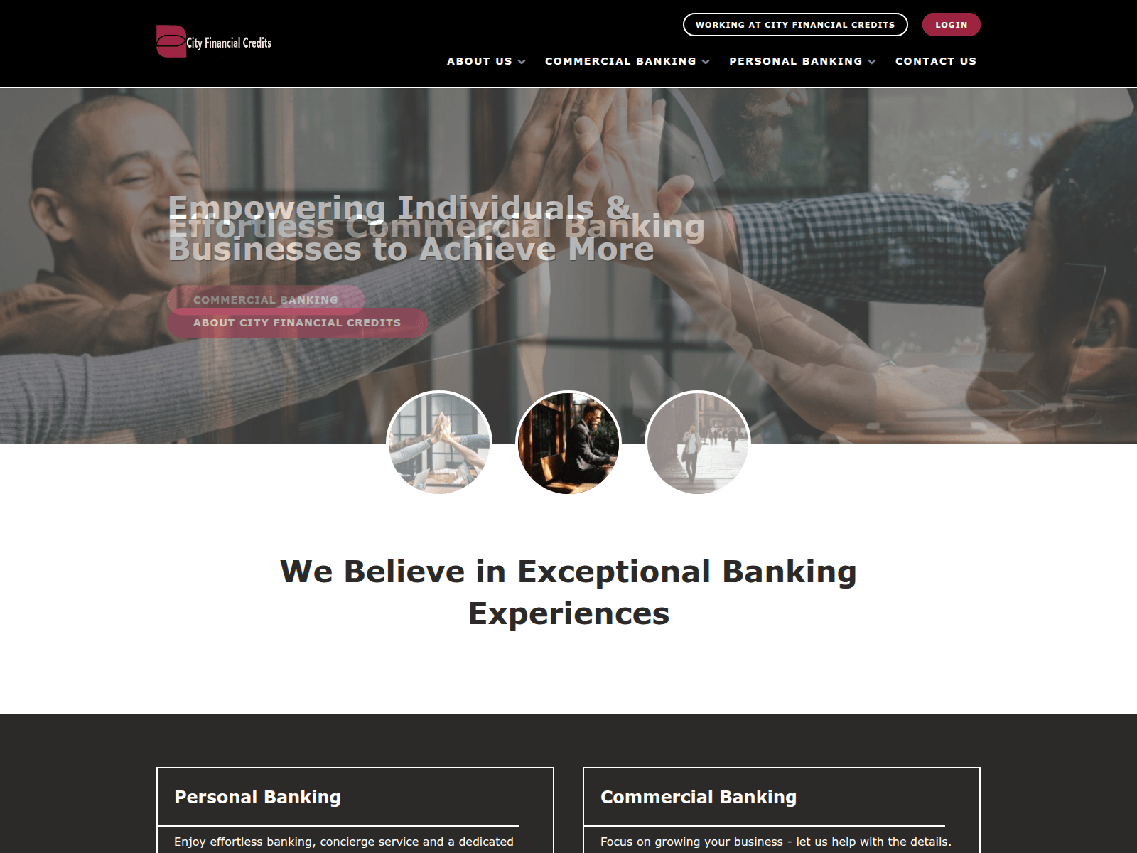 Screenshot of citycreditfinance.com