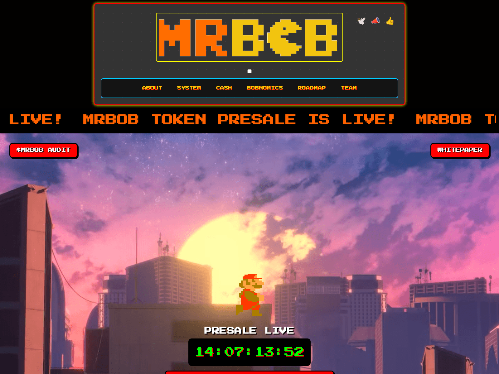 Screenshot of mrbob.io