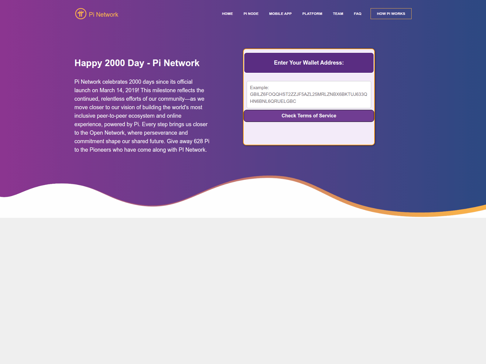 Screenshot of giveaway628pi.minepinet.com