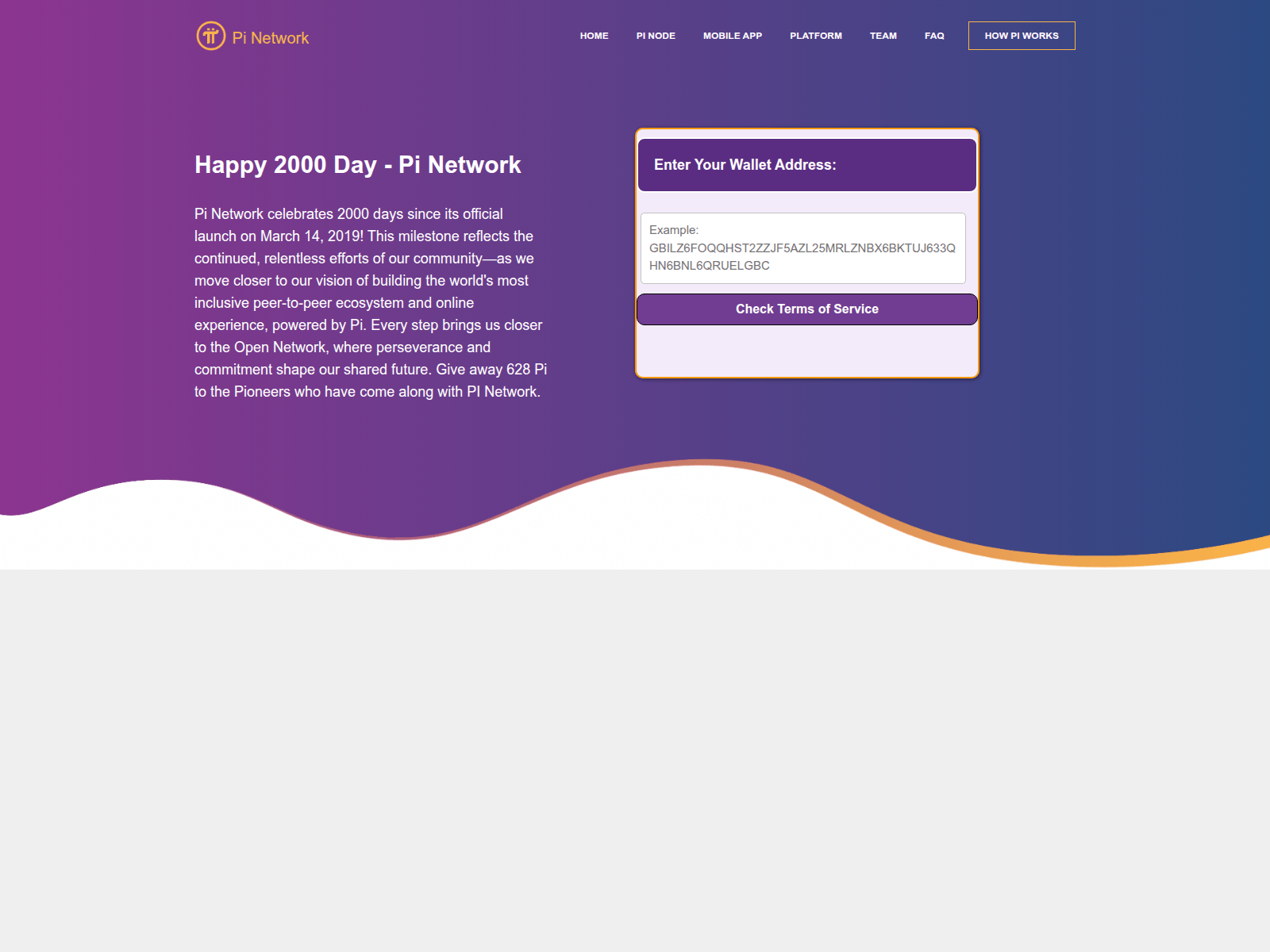 Screenshot of giveaway.minepinet.com