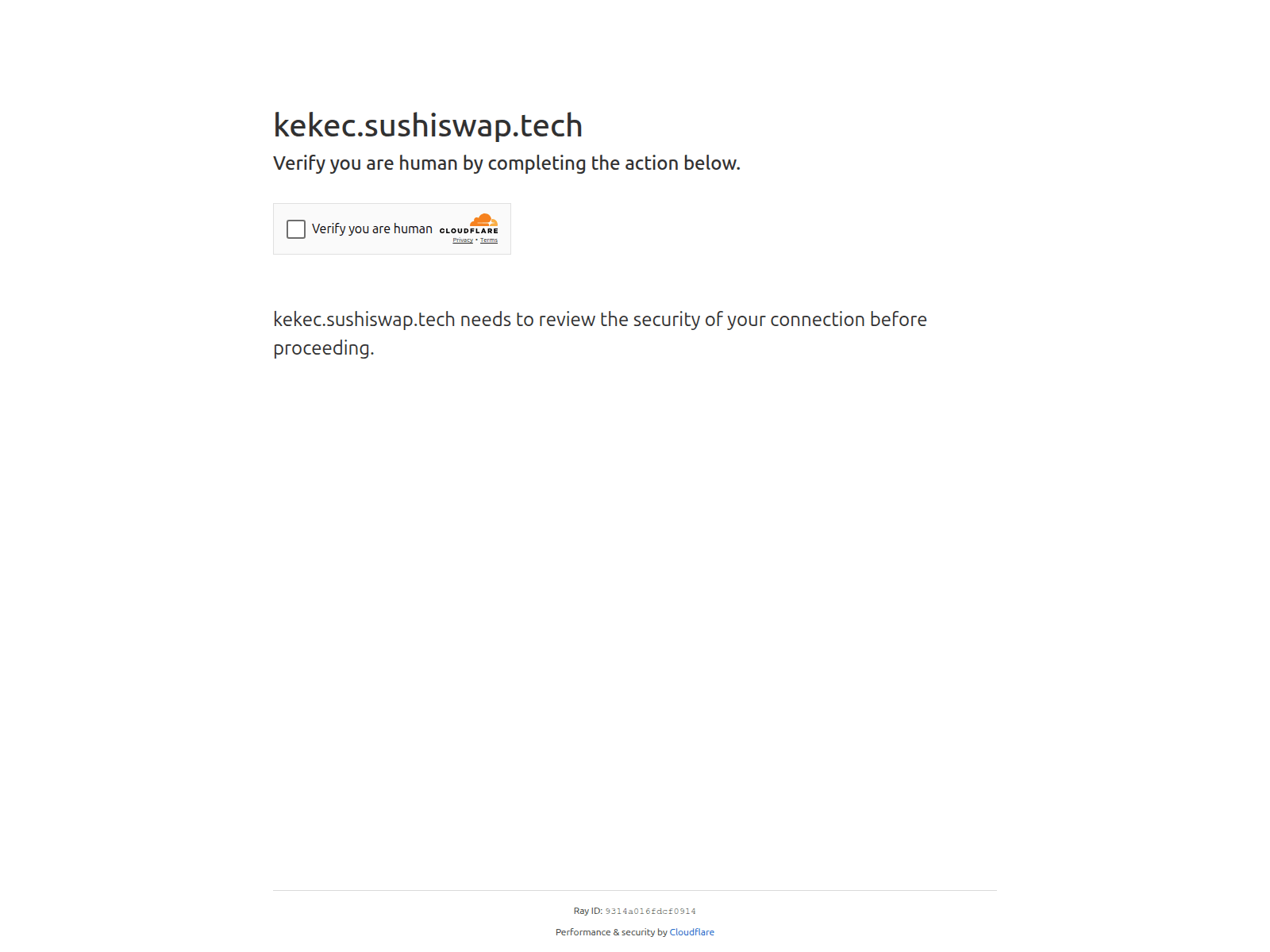 Screenshot of kekec.sushiswap.tech